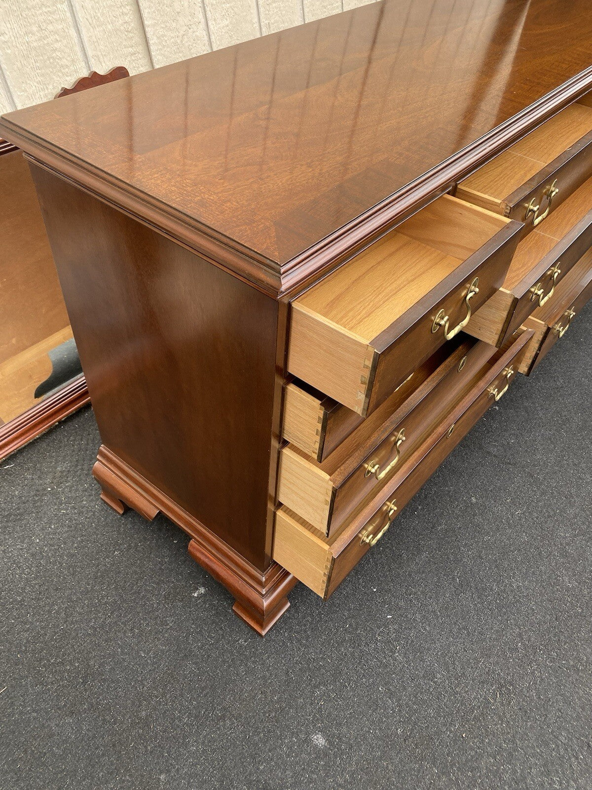 65839 COUNCILL Furniture Dresser with Mirror      High Boy pictured not included