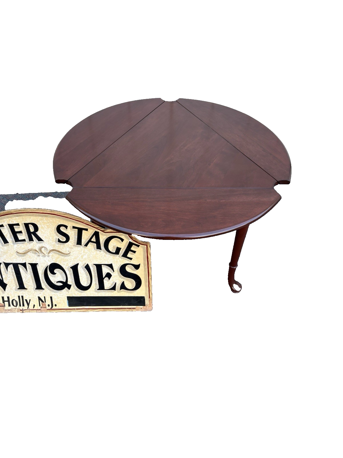 66945 Statton Centenial Solid Cherry Dropleaf Table Stand