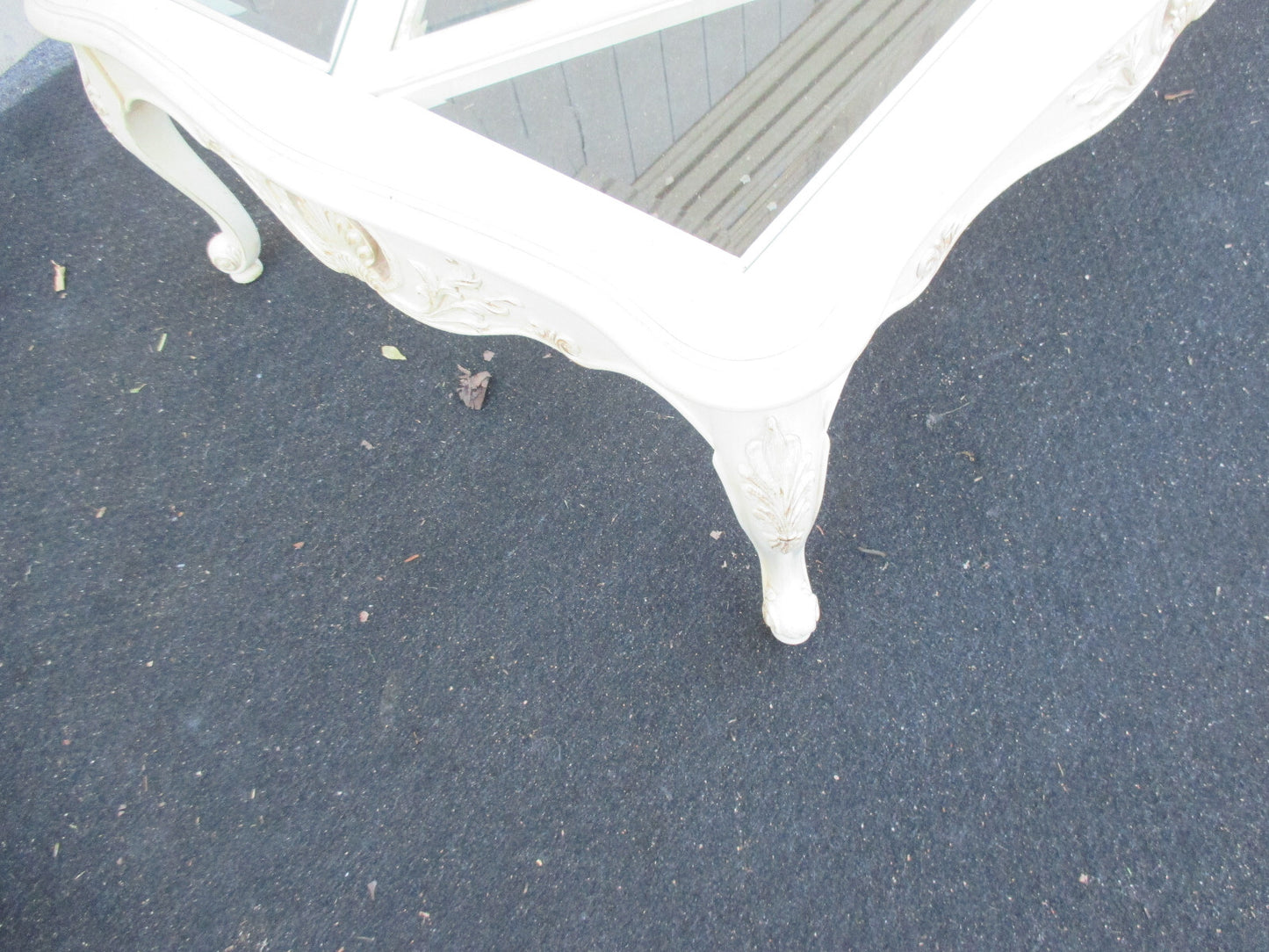 63956 ETHAN ALLEN Louis XV Coffee Table Stand 