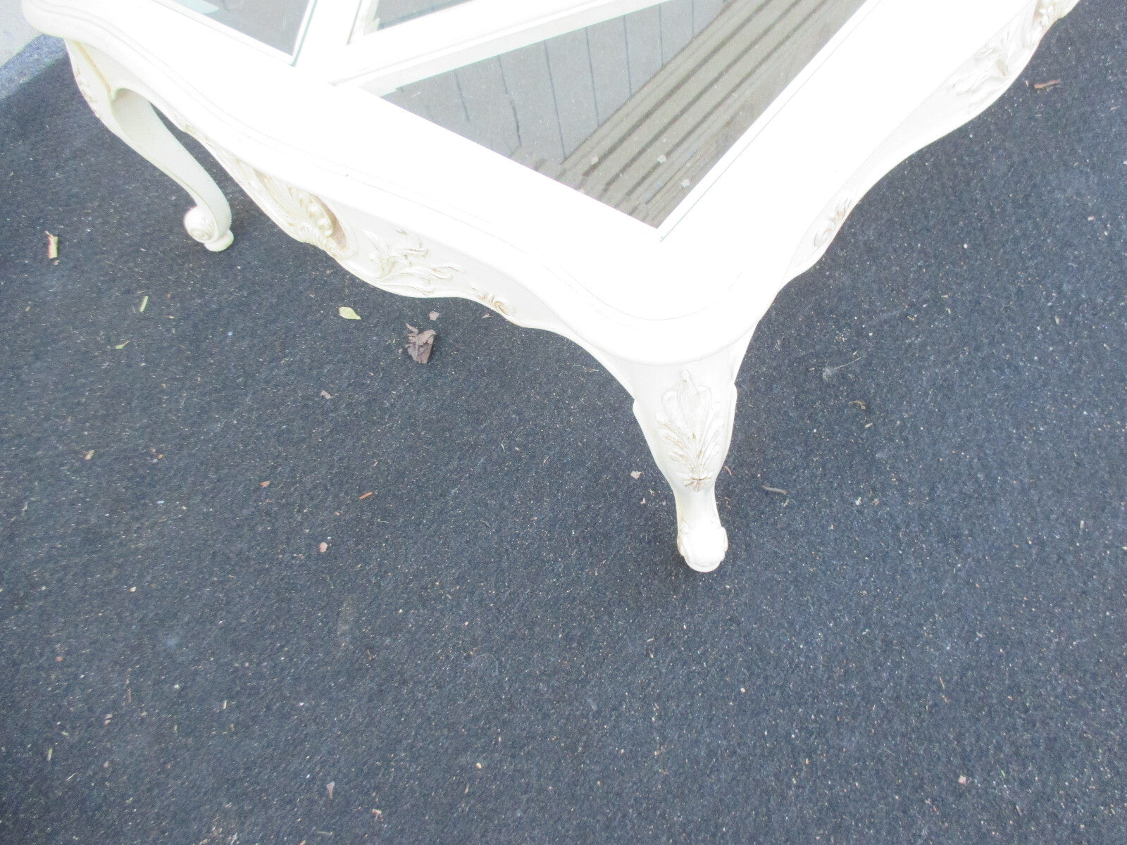 63956 ETHAN ALLEN Louis XV Coffee Table Stand 