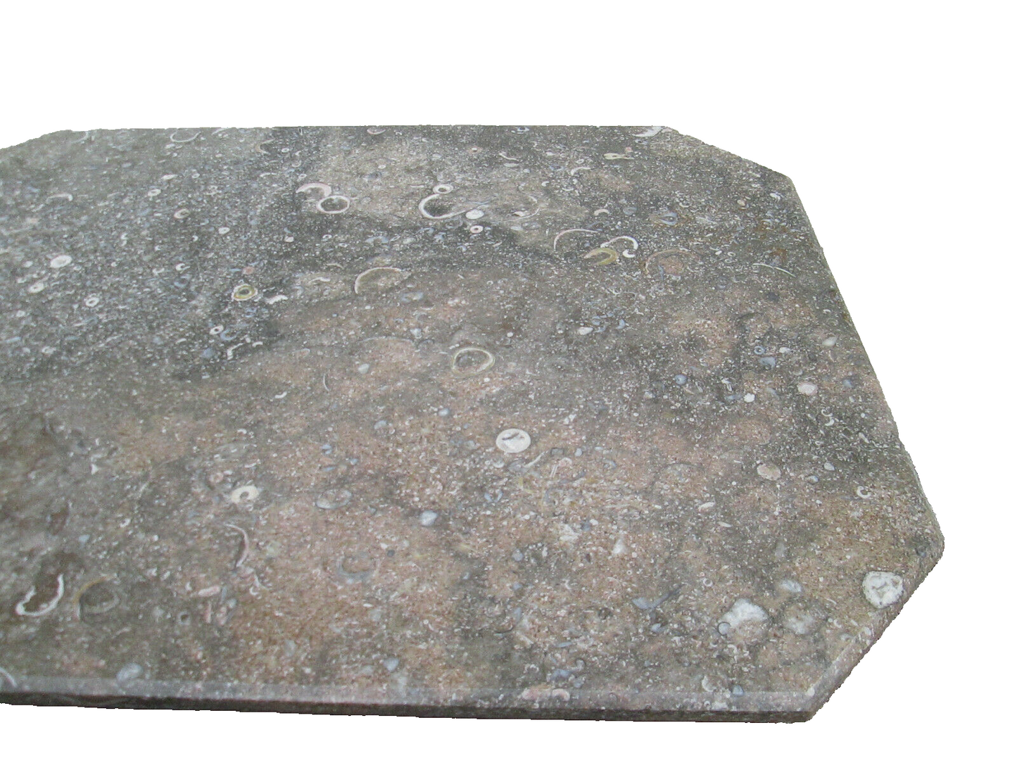 56217   Antique Victorian TENNESSEE Brown  Marble Top Lamp Table Stand