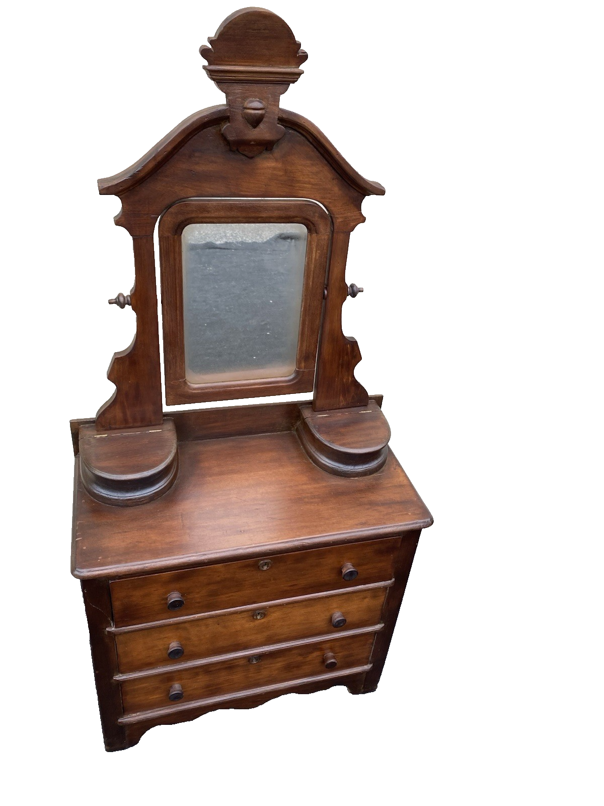 66492 Antique Victorian Salemans Sample Dresser Chest With Documentation Letter