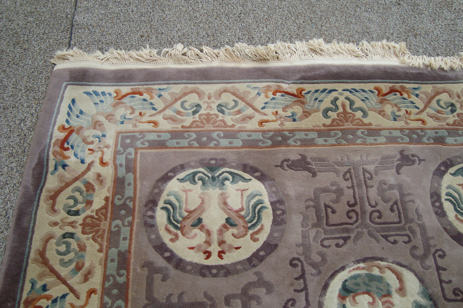 Rug 08:    Machine Made Wool Oriental Carpet RUG   SIZE  115 " x 73 " VANICE