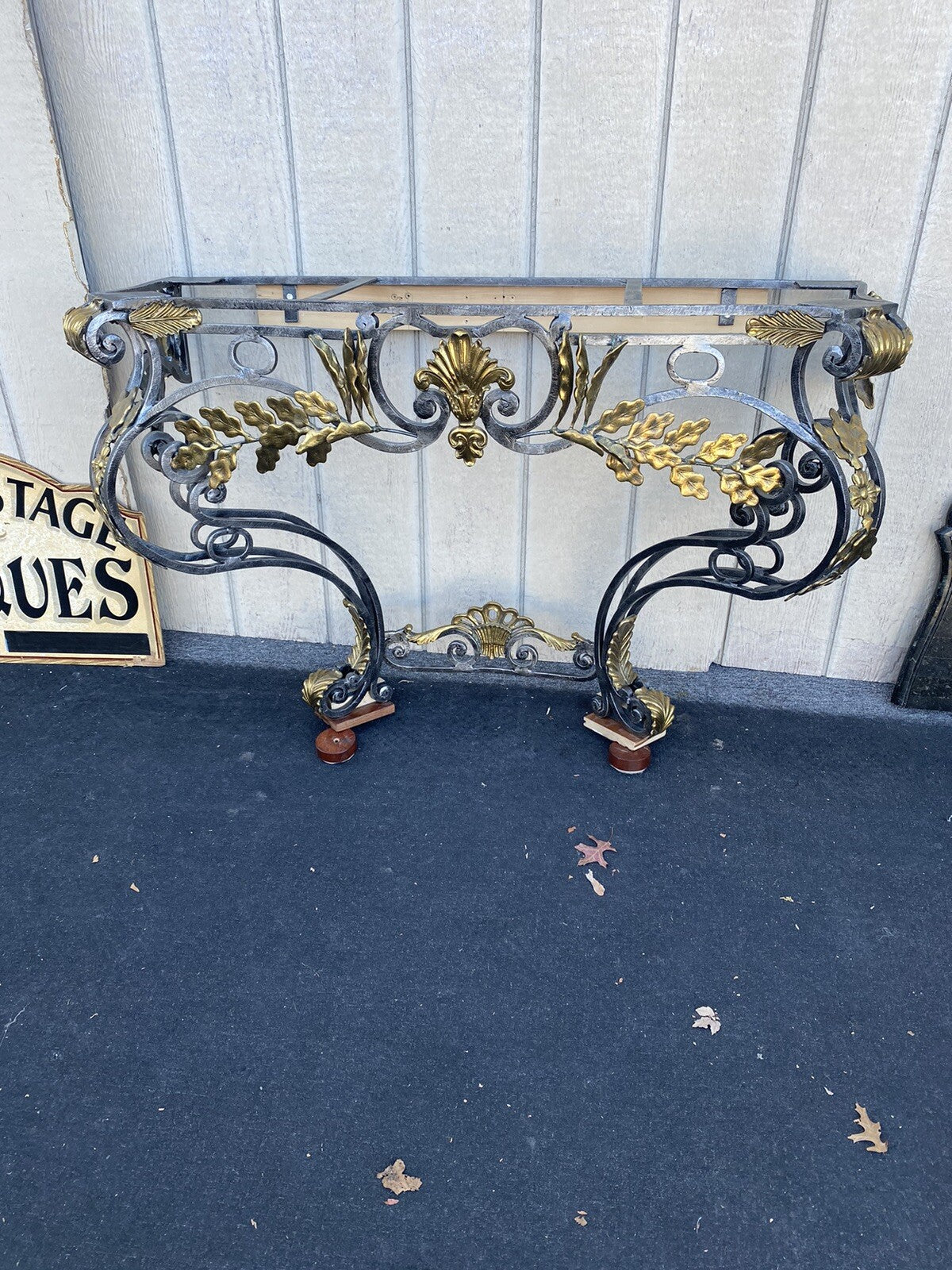 65986    Super QUALITY Marble Top Console Table Stand