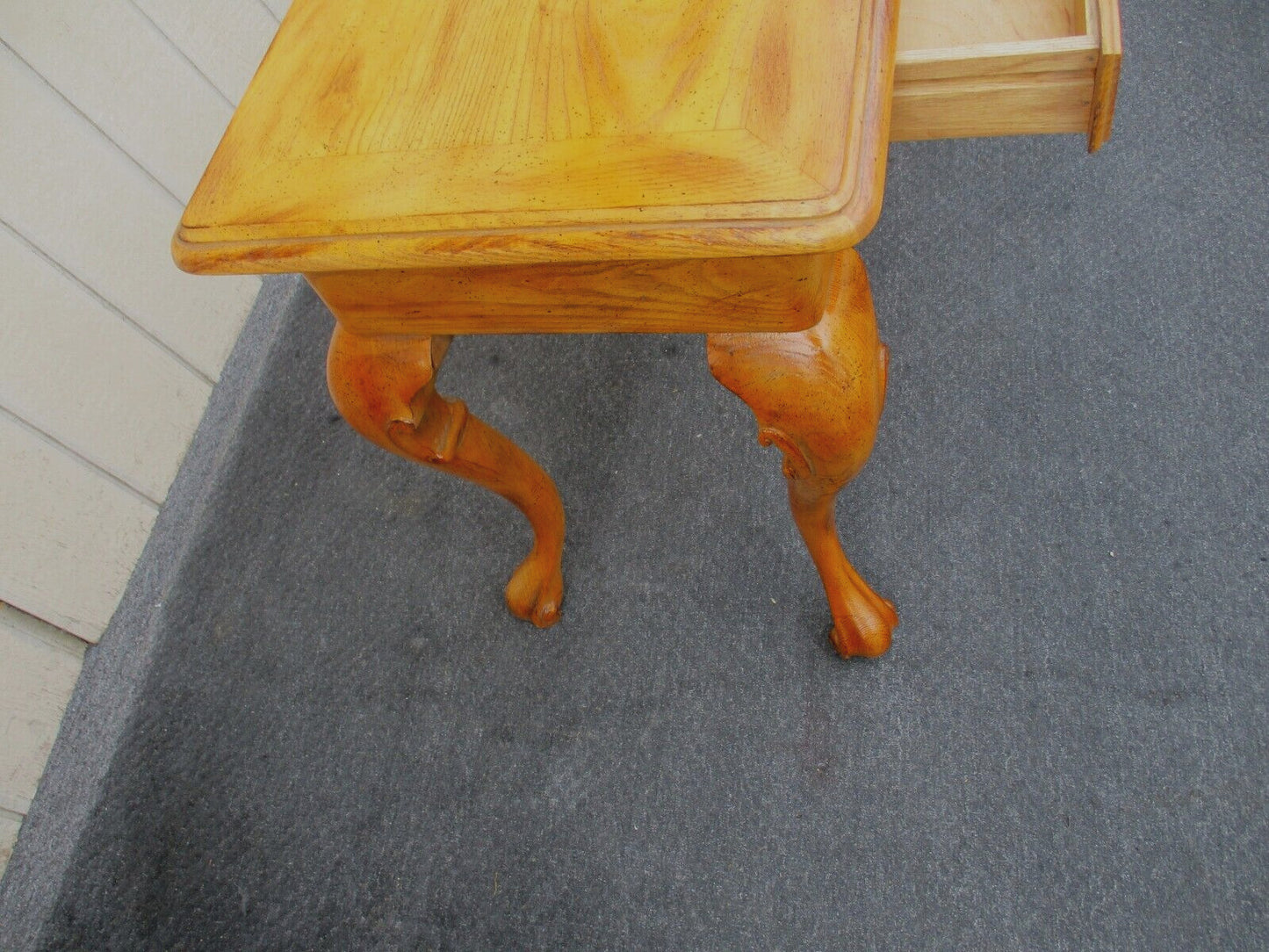 63695  Oak Console Table Server Sideboard