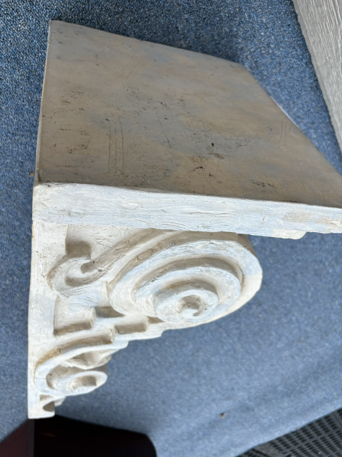 59501 Decorator Architecture Wall Column Whatnot Curio Shelf SIGNED on Back