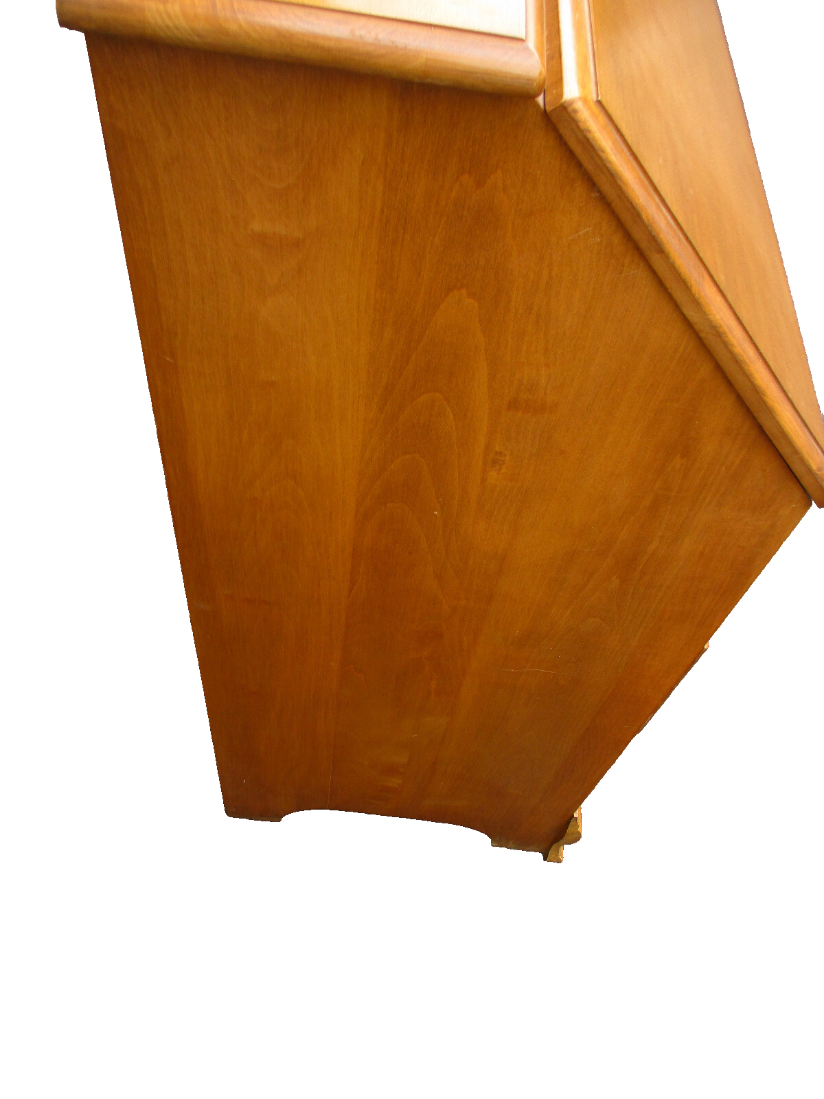 63476  Solid  Maple Slant Front Office Desk