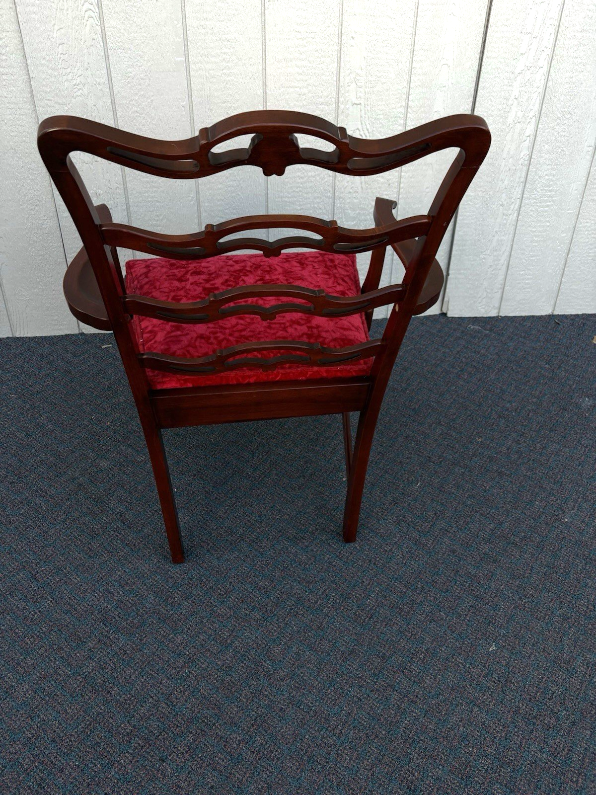 67101 Set of 6 Antique Mahogany Dining Chairs Chair s