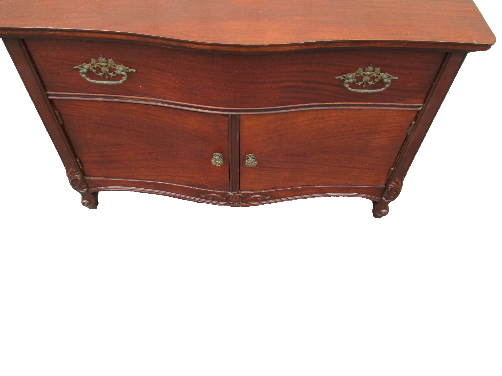 62249 Antique Mahogany Washstand Dresser Chest
