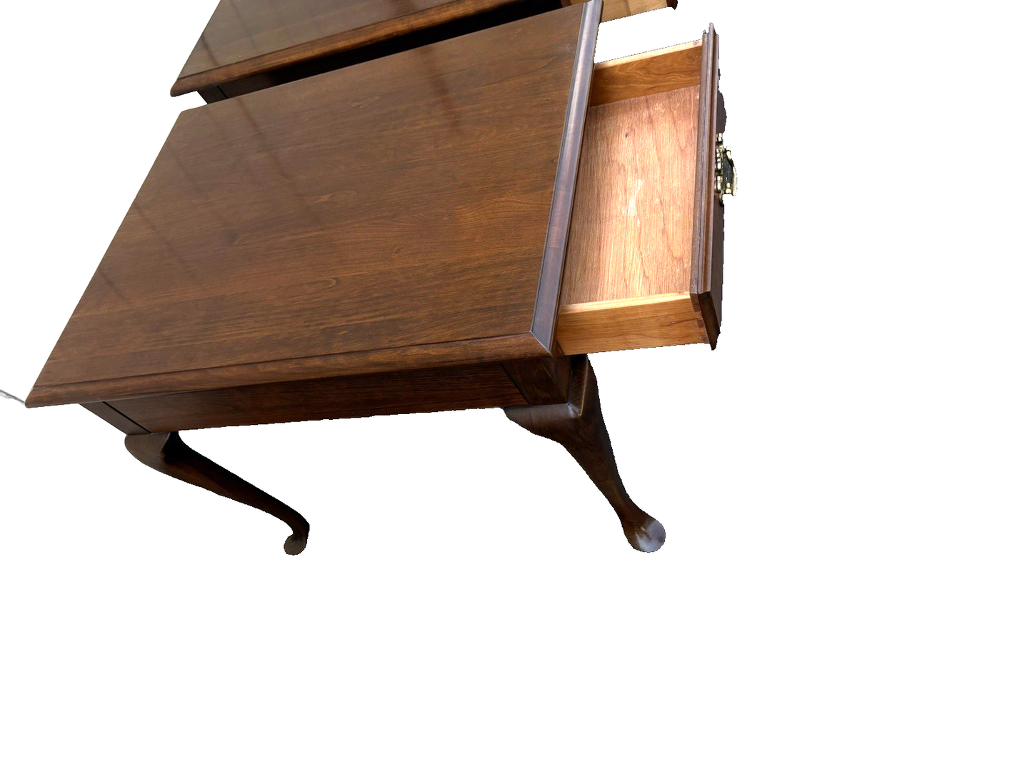 66475 Pair PENNSYLVANIA HOUSE Queen Anne Lamp Table Stand s