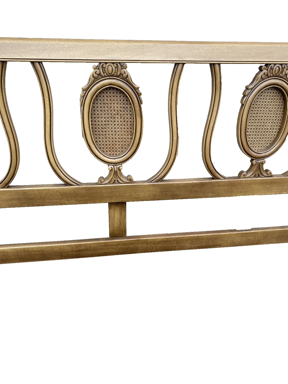 63173 King Size Mid Century Modern Headboard Bed