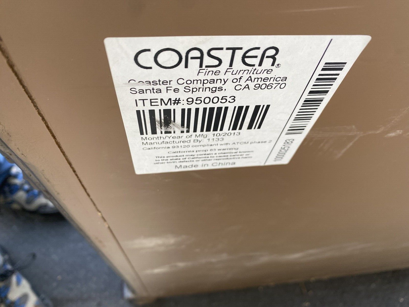 66303  COASTER Furniture  Marble Top Chest Server Sideboard