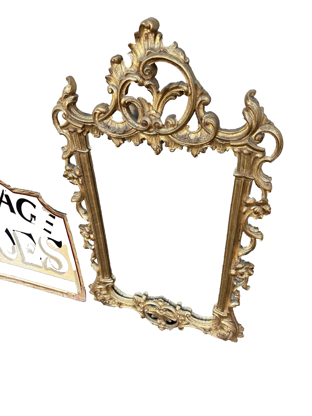 66816 Syroco Gold Decorator Mirror