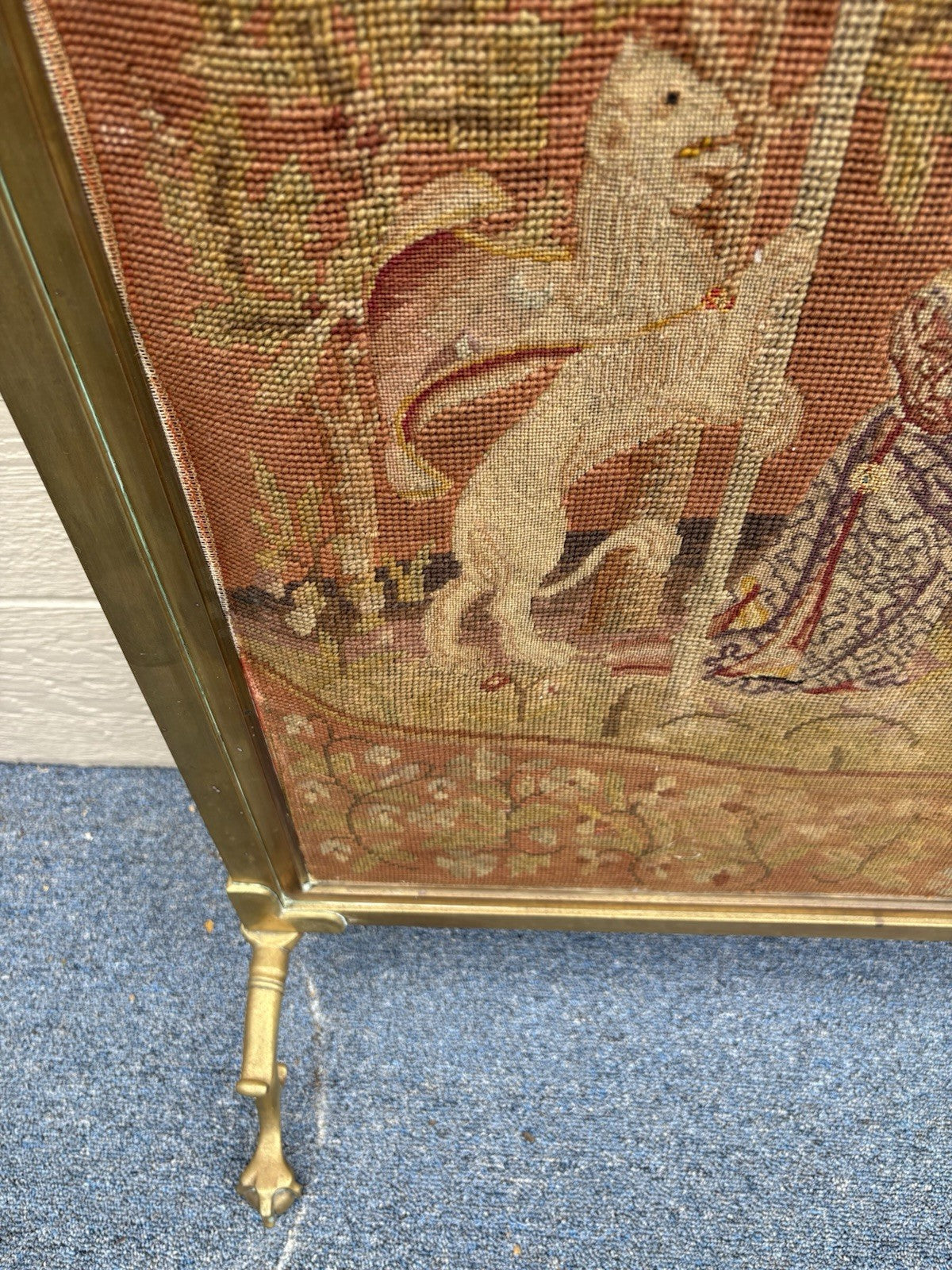 65585 BRONZE Custom Hand Made Fireplace Screen Room Divider