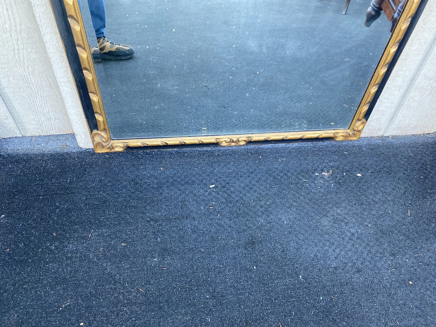 65378 FRIEDMAN BROTHERS  Gold Decorator Beveled  Mirror