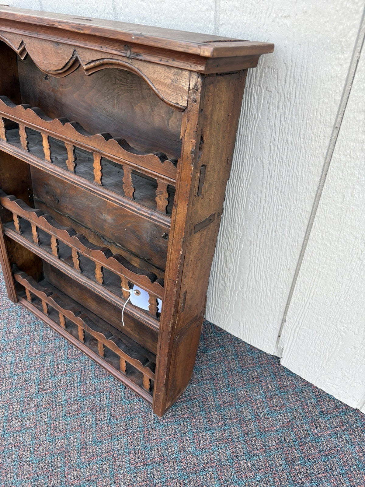 65458 Antique Whatnot Wall Shelf Curio