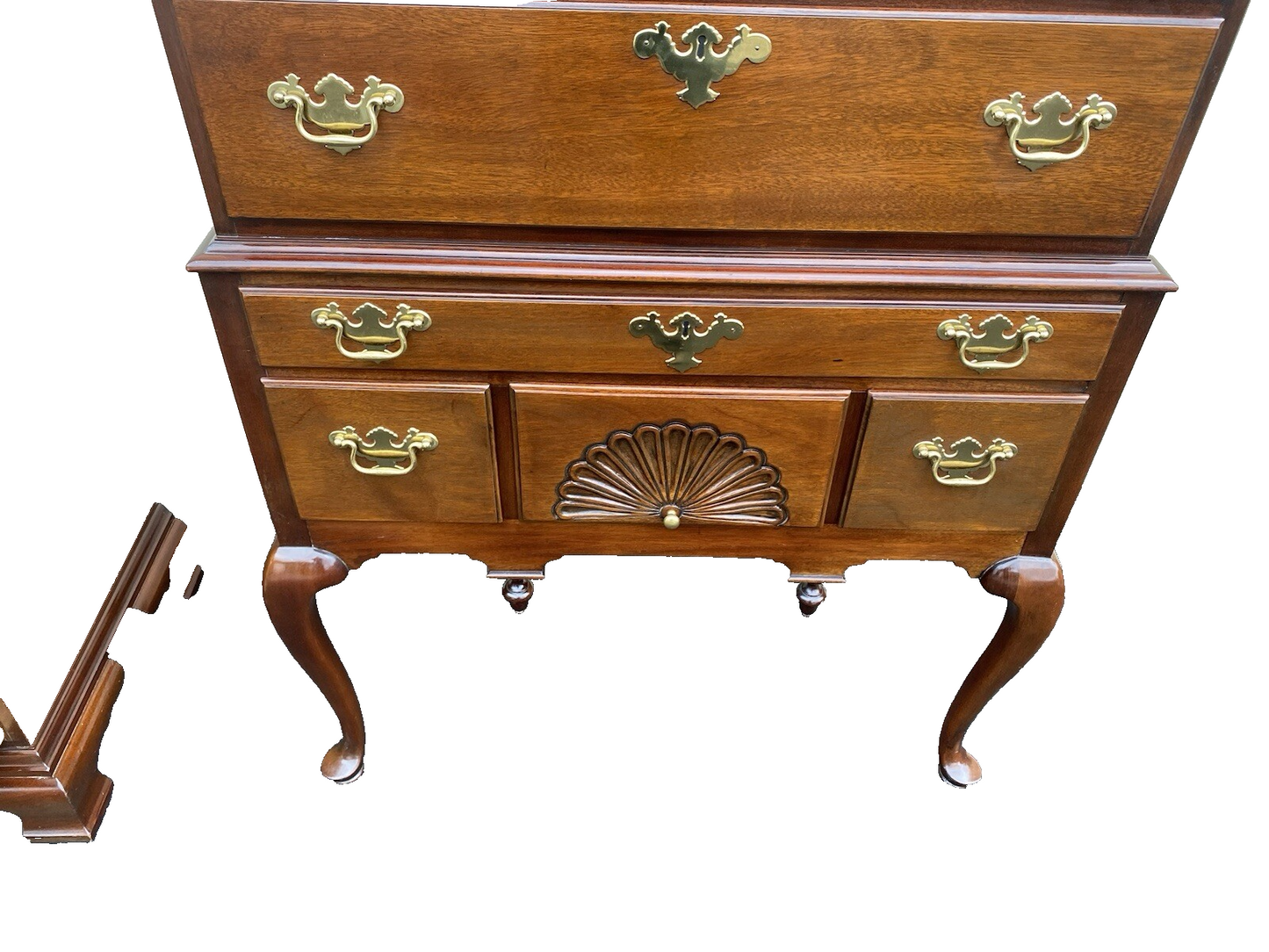 65840  COUNCILL Furniture Mahogany  High Boy Dresser Chest