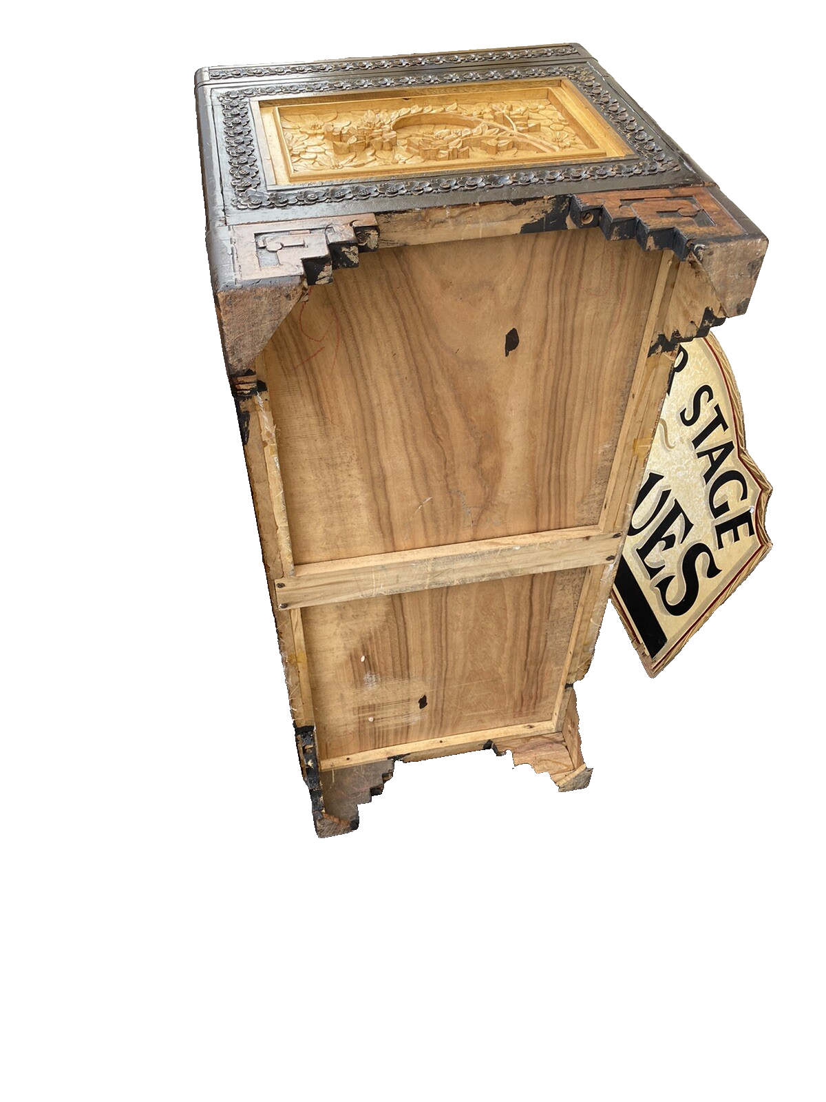 66158    Oriental Blanket Chest Storage Cabinet