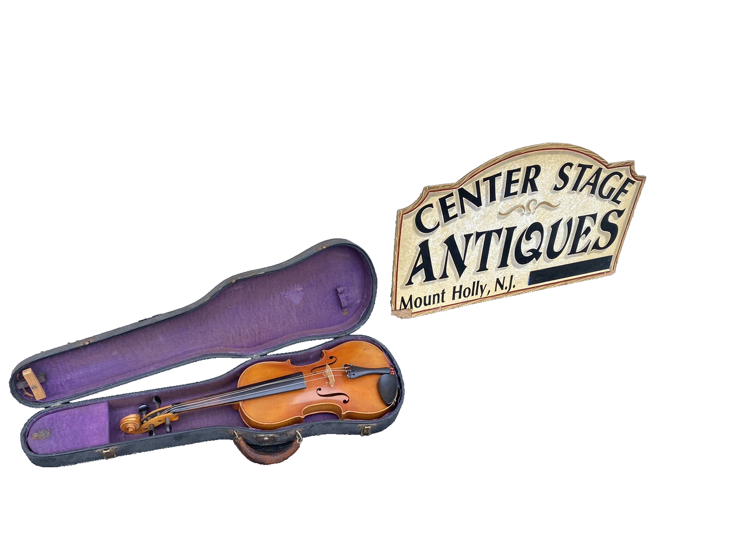 66030 Old Violin with Original Case