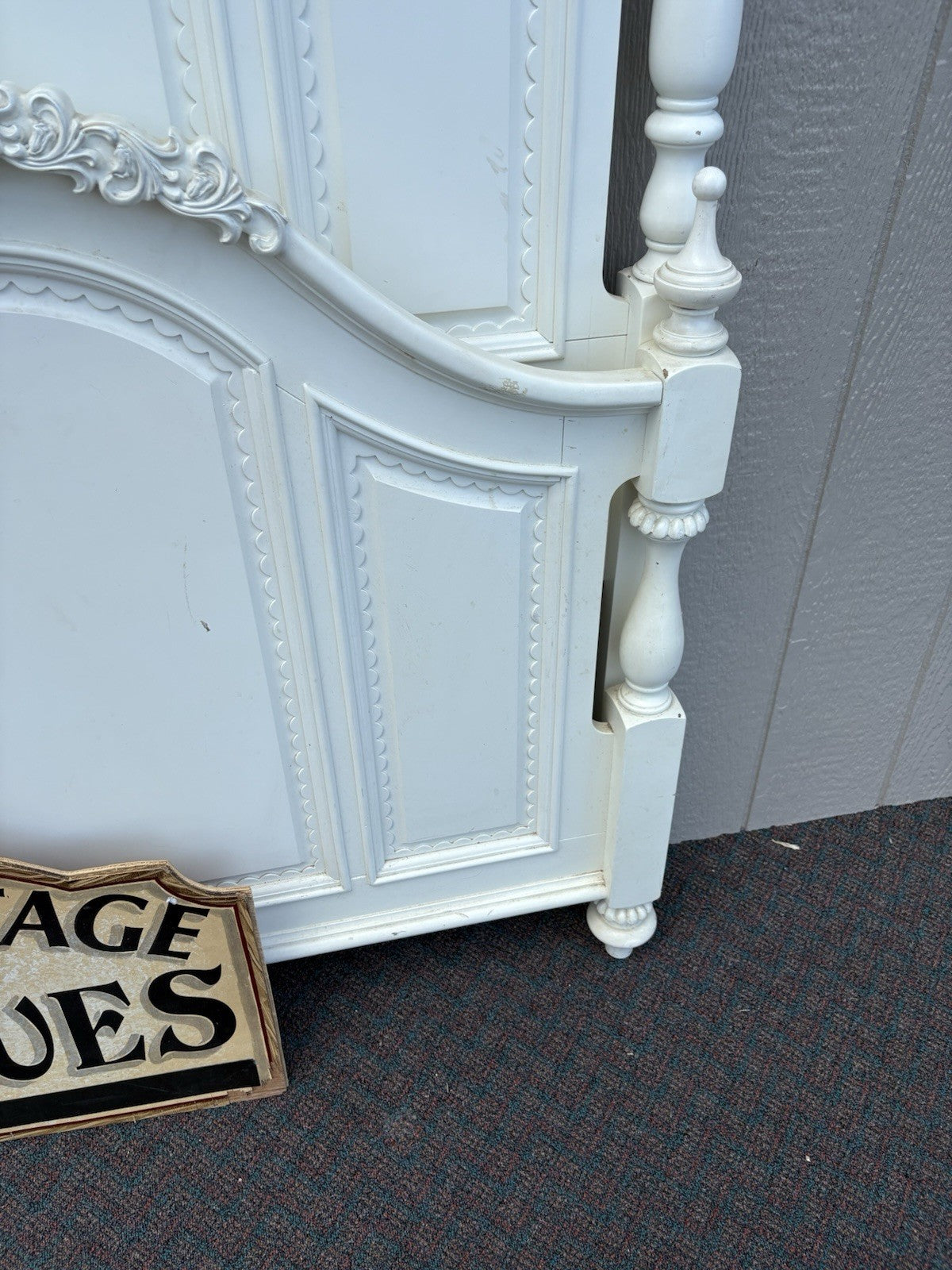 66996 Pair Twin Size Modern Bed s with Factory Finish