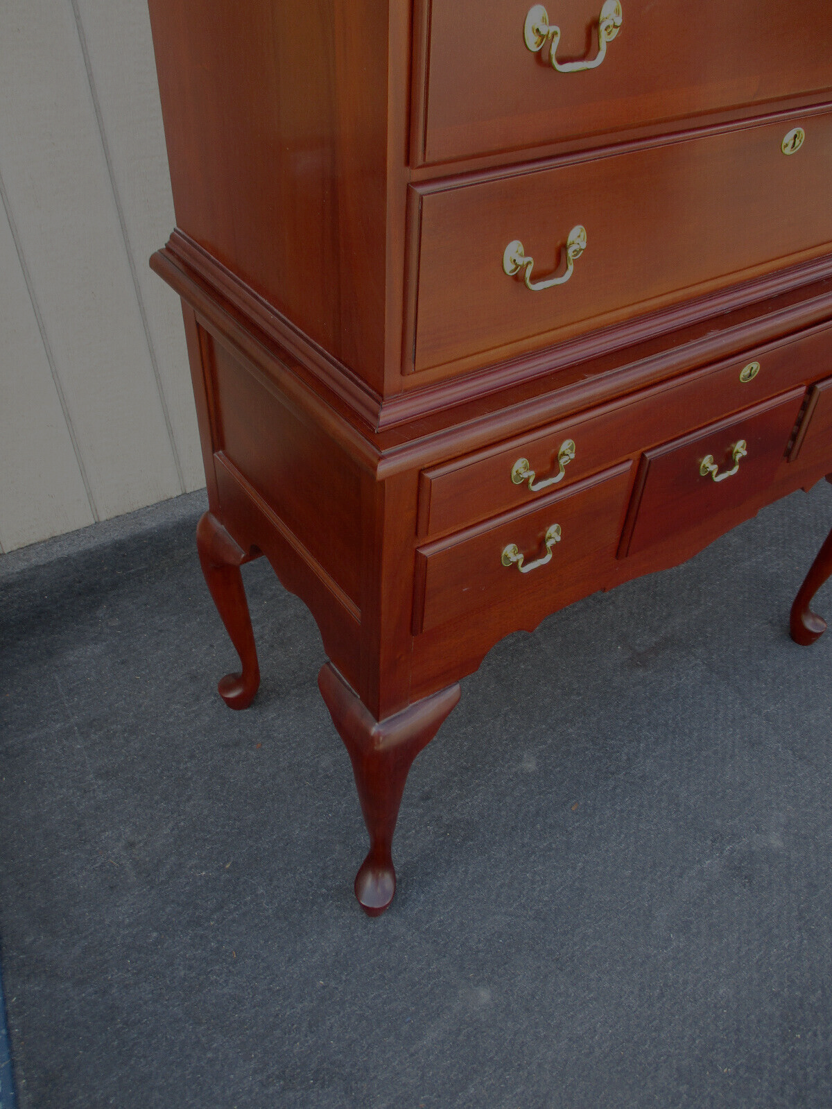 63575  Statesville Chair Furniture High Chest Hiboy  Dresser