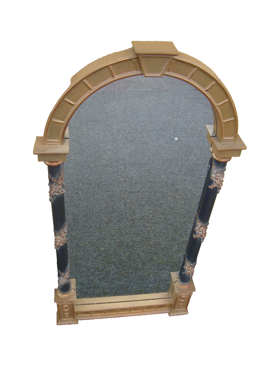60978  Modern UTTERMOST MIrror ?? Decorator Gold Mirror