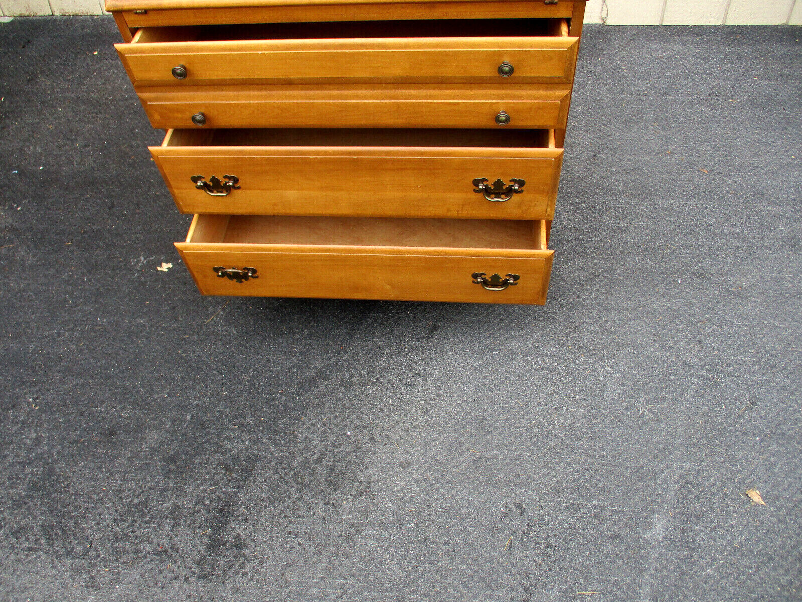 63476  Solid  Maple Slant Front Office Desk