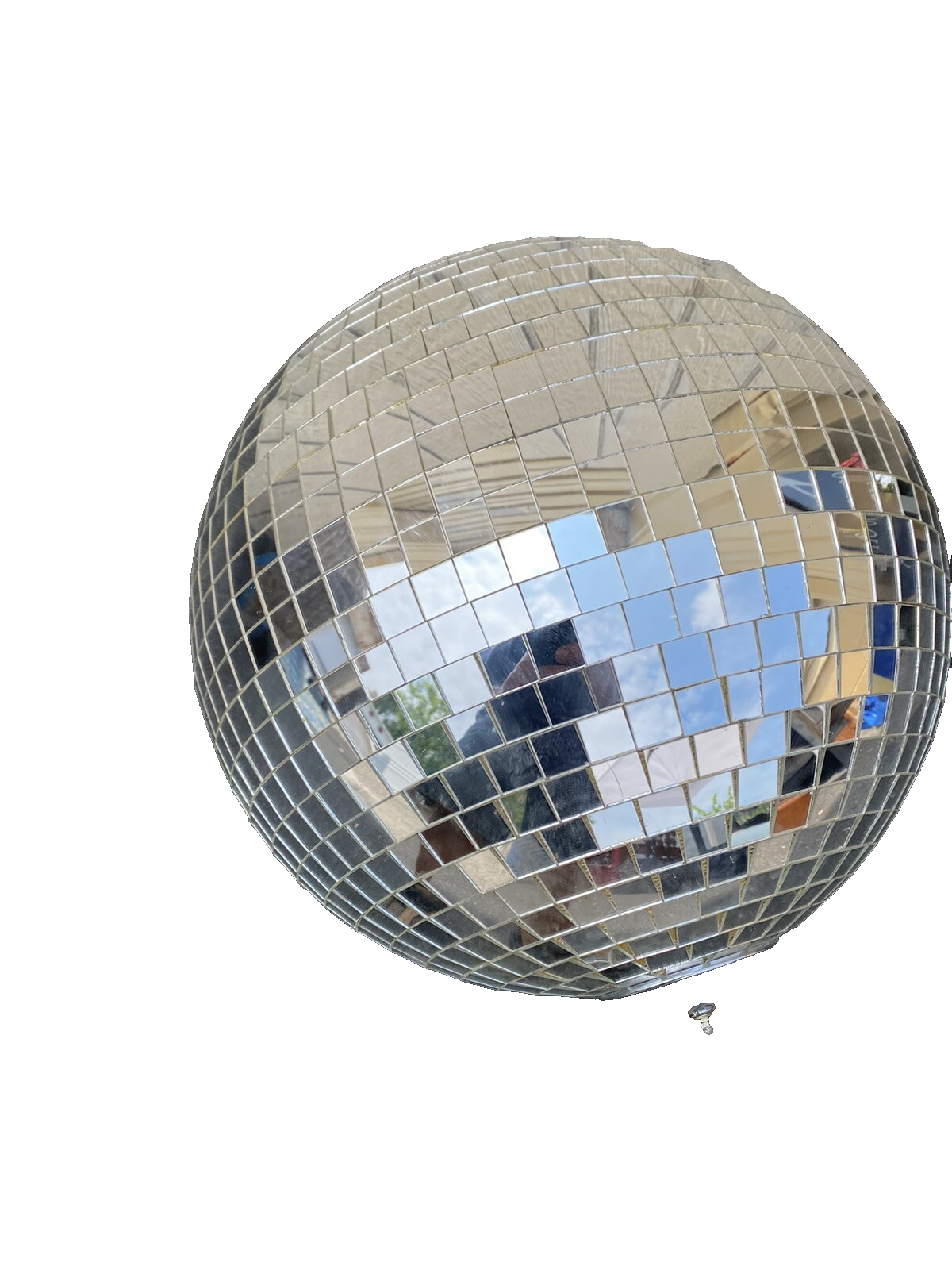 65925 Large Disco Ball Party Maker 1980 s  25 " round