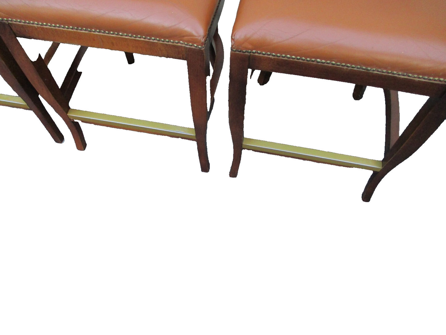 63515   Set of 6 QUALITY Wood Modern  MCM Bar Stools  Accent Chairs