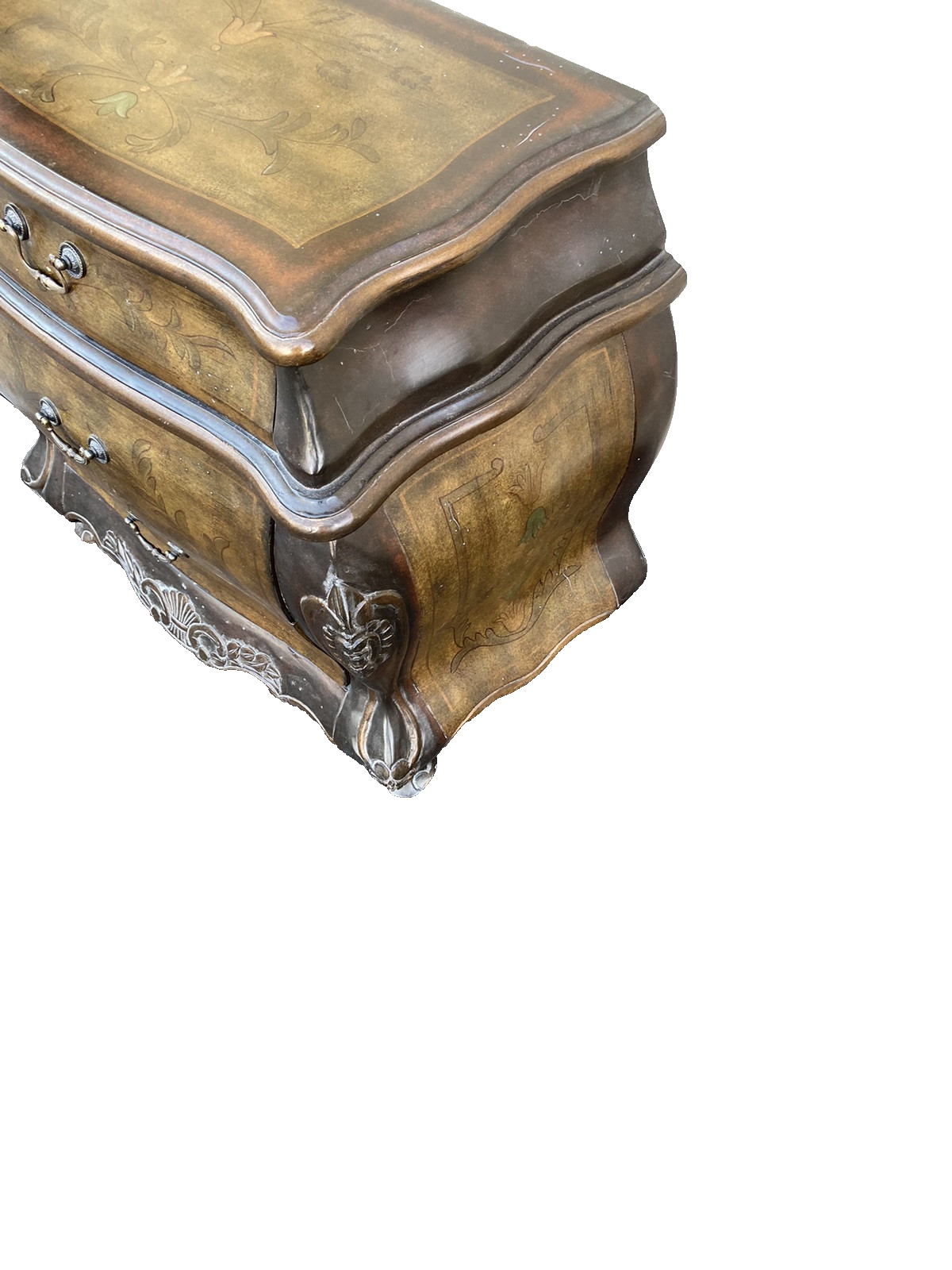 66319  Bombay Nightstand End Table Stand