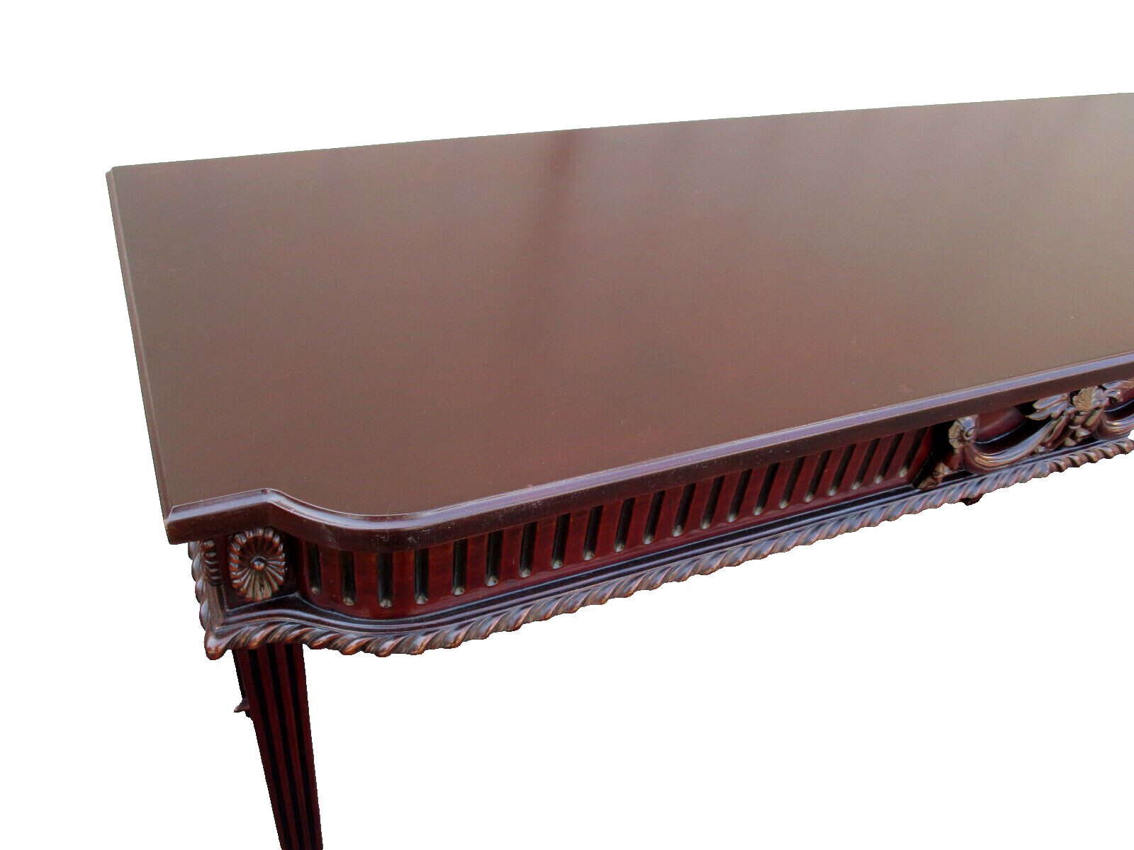 63092   Solid Mahogany Buffet Sideboard Cabinet