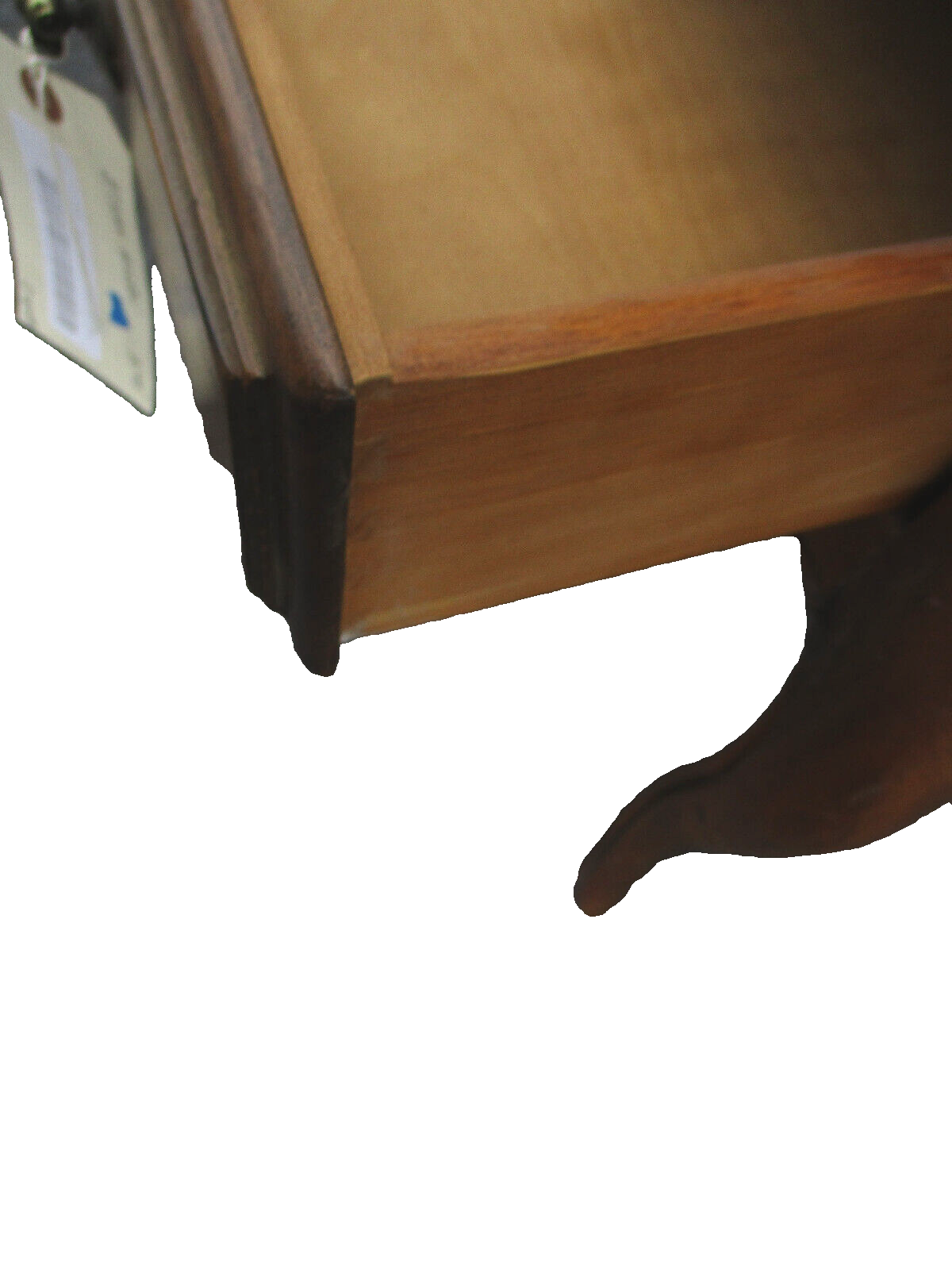 59737 ETHAN ALLEN  Pine Lamp Table Stand Nightstand