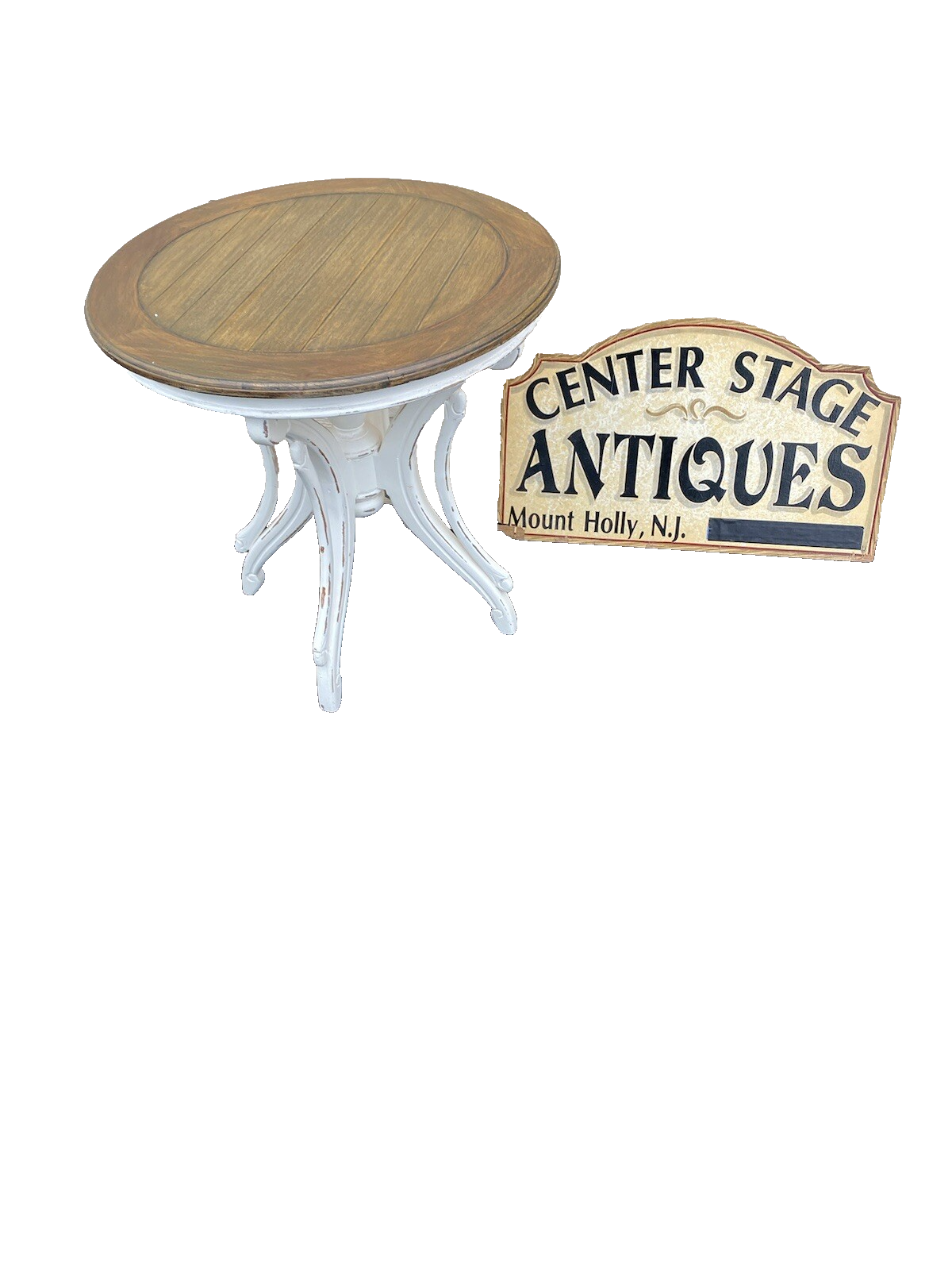 65460 Decorator Lamp Table Stand w/ Factory Finish