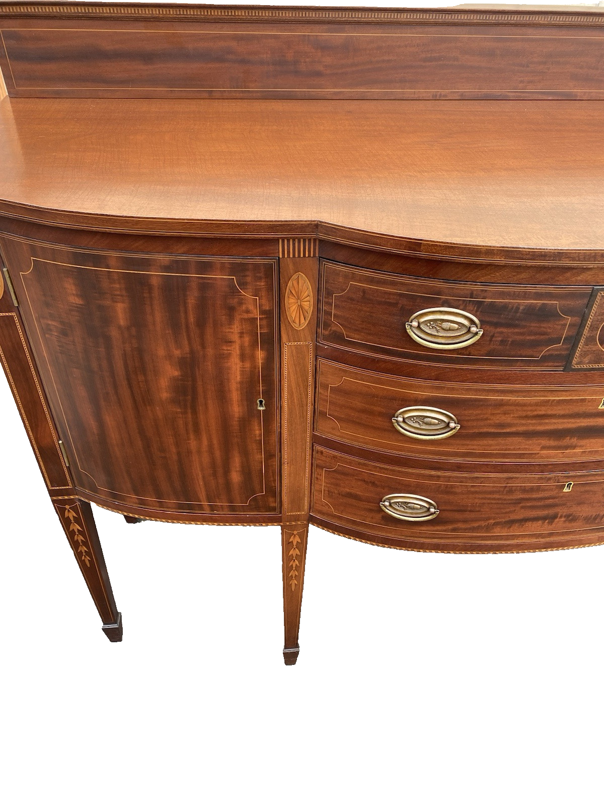 66402 POTTHAST Brothers Custom Hand Made Inlaid  Sideboard Server Cabinet