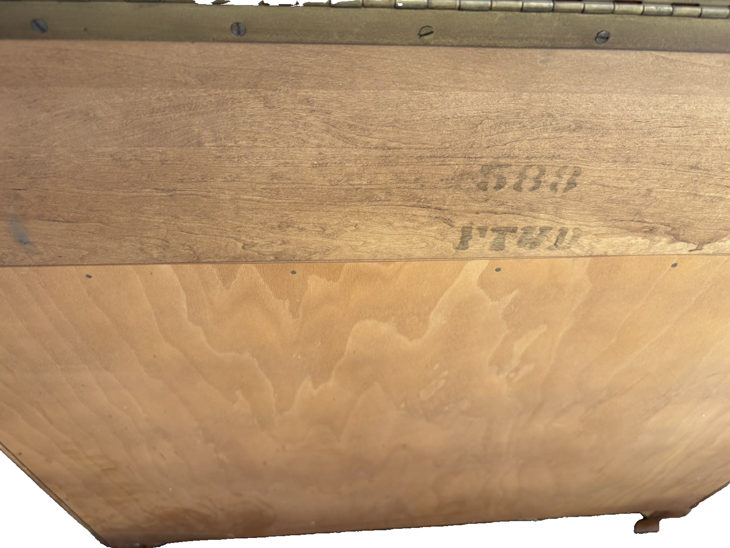 66666 Cherry Lift Top Bar Cart Server Liquor Cabinet