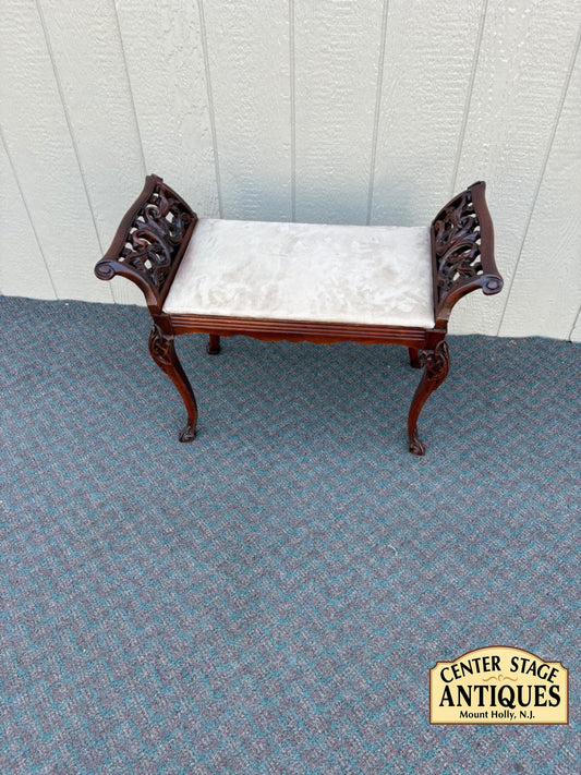 Drexel Flip Top Game Table, Mid-Century Mahogany Finish