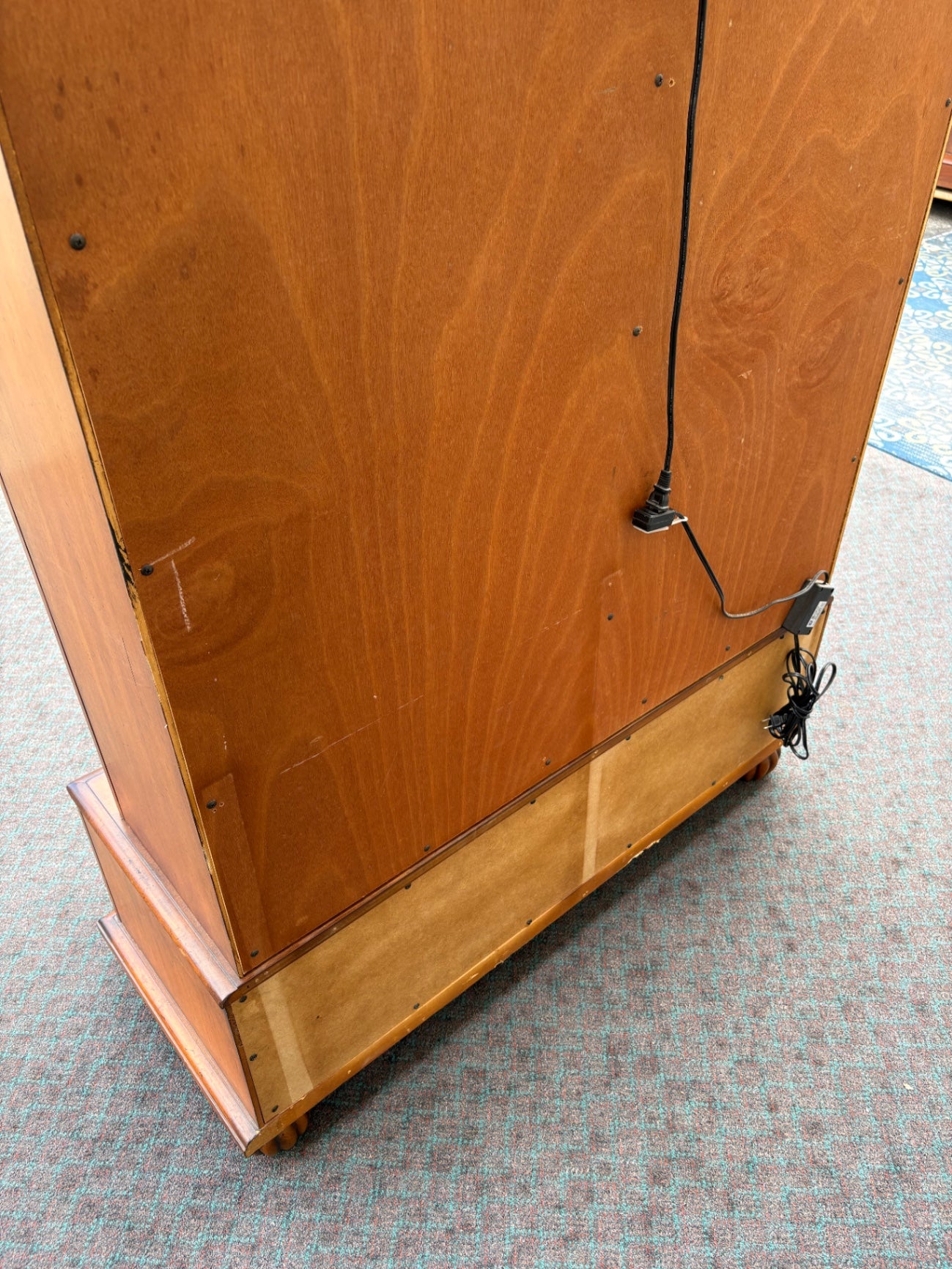 67684 Tommy Bahama Glass-Front Curio Cabinet with Drawers