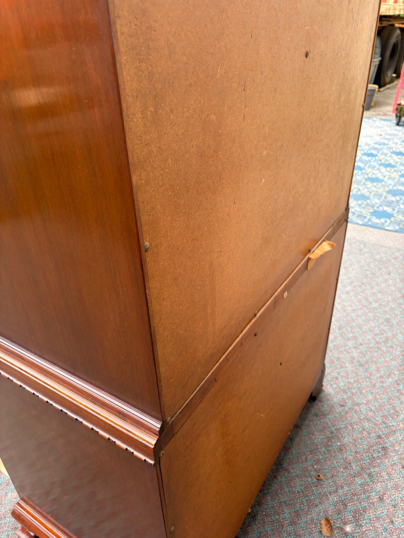 67885  Vintage Rway Chest of Drawers, Mahogany Finish, 1940s