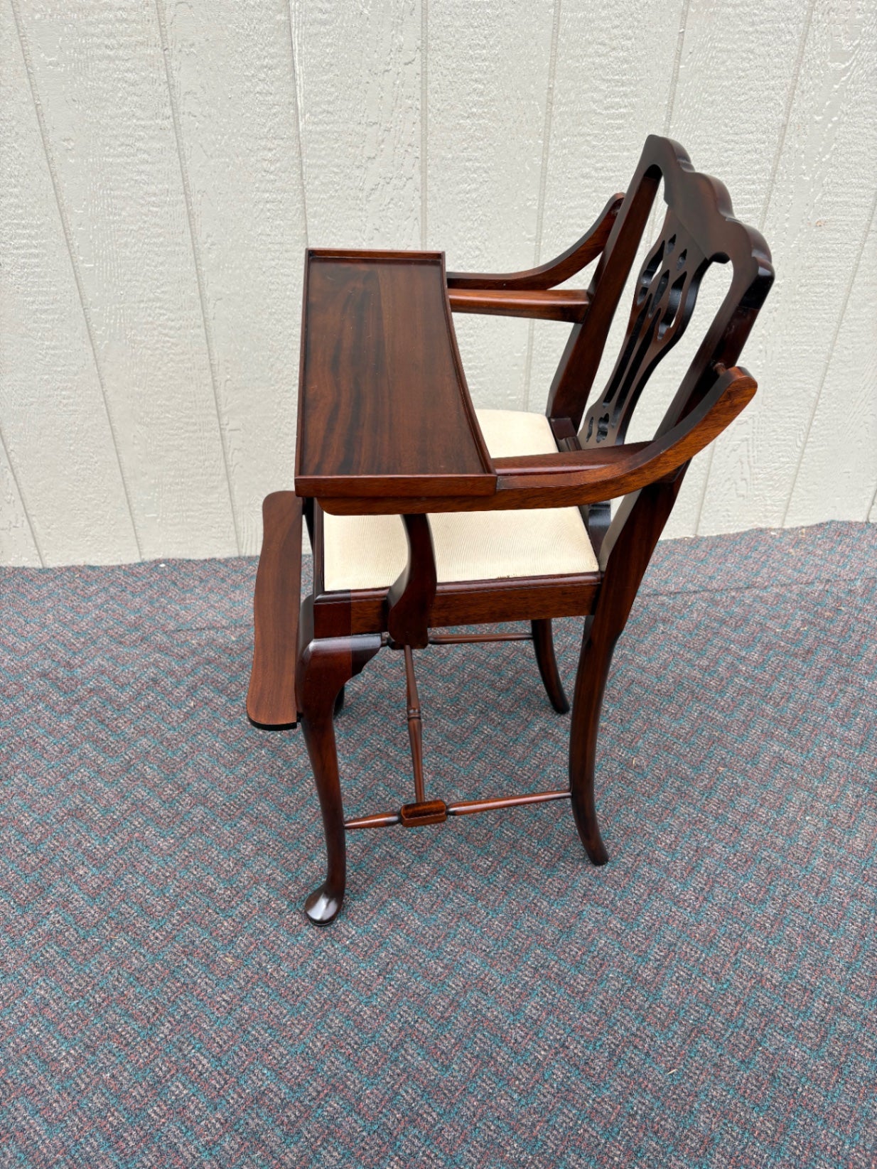 67825  Madison Square Wooden High Chair with Tray and Cushion