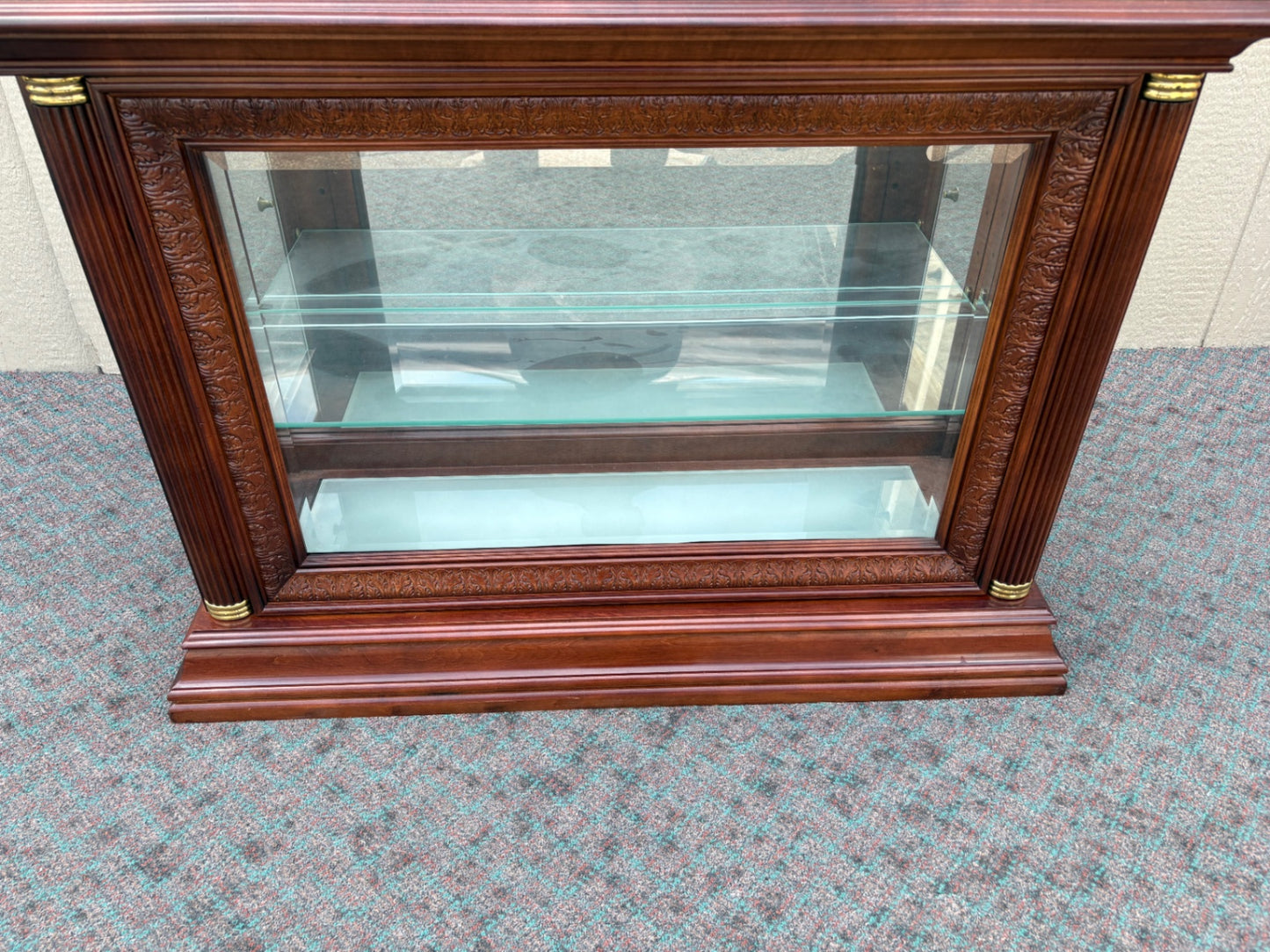 67956  Pulaski Traditional Glass Curio Cabinet with Lighting