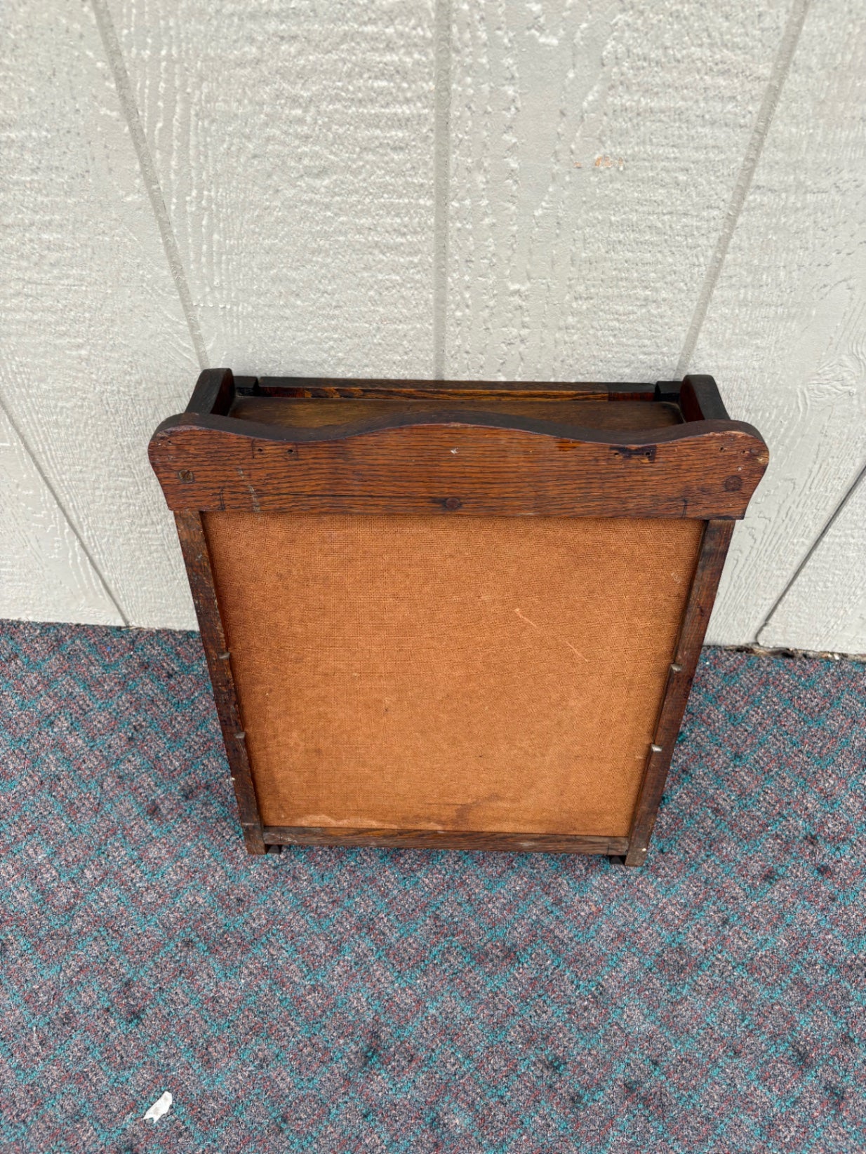 68116  Vintage Oak Medicine Wall Cabinet with Mirror by Donnelly