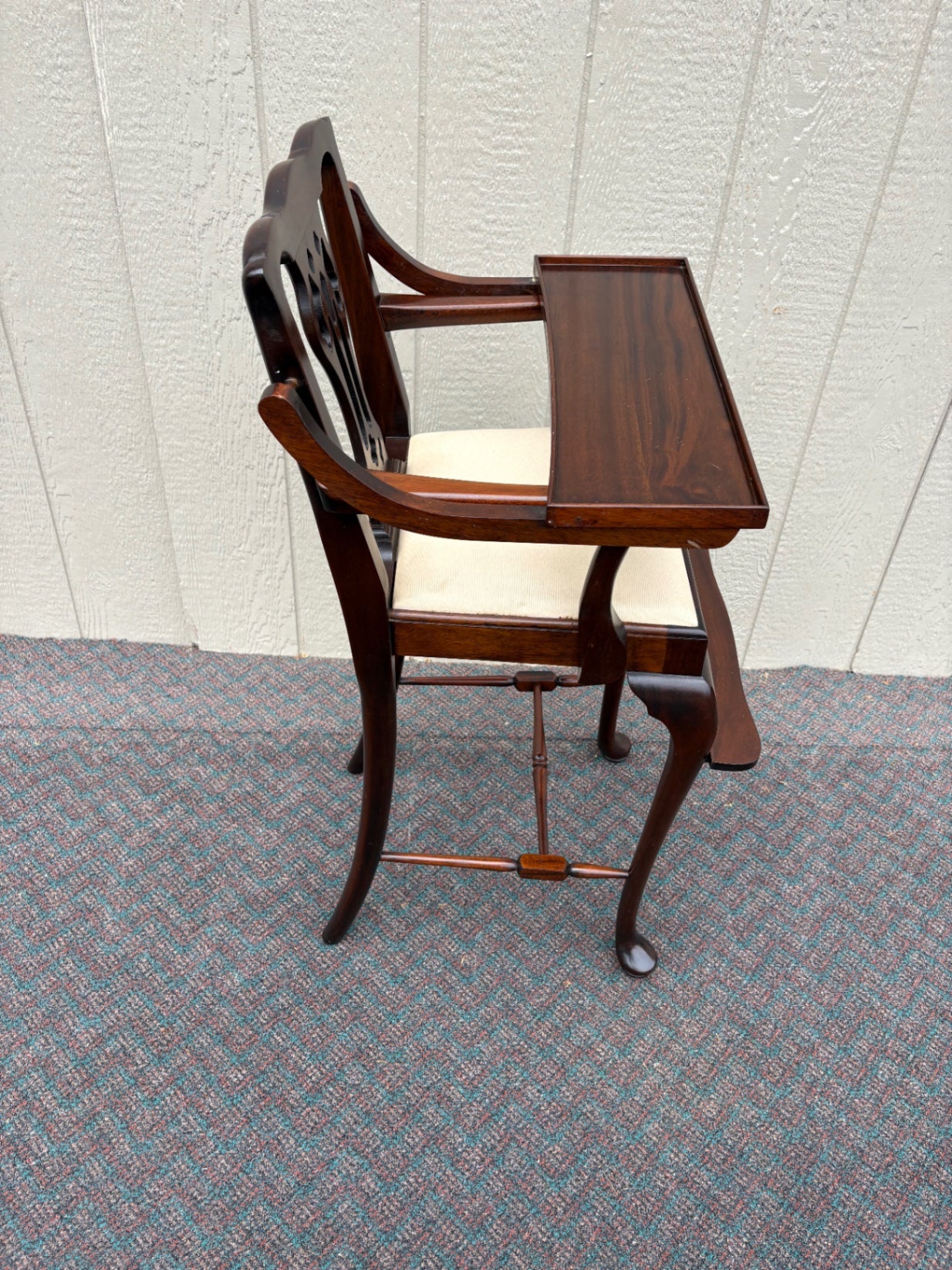 67825  Madison Square Wooden High Chair with Tray and Cushion