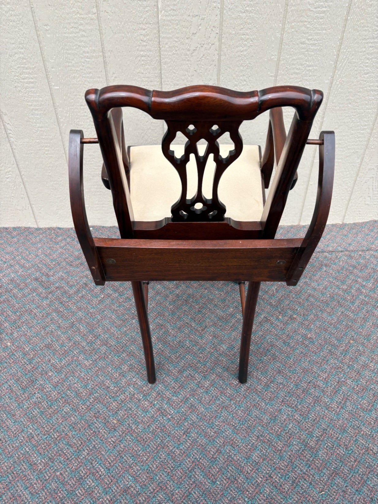 67825  Madison Square Wooden High Chair with Tray and Cushion