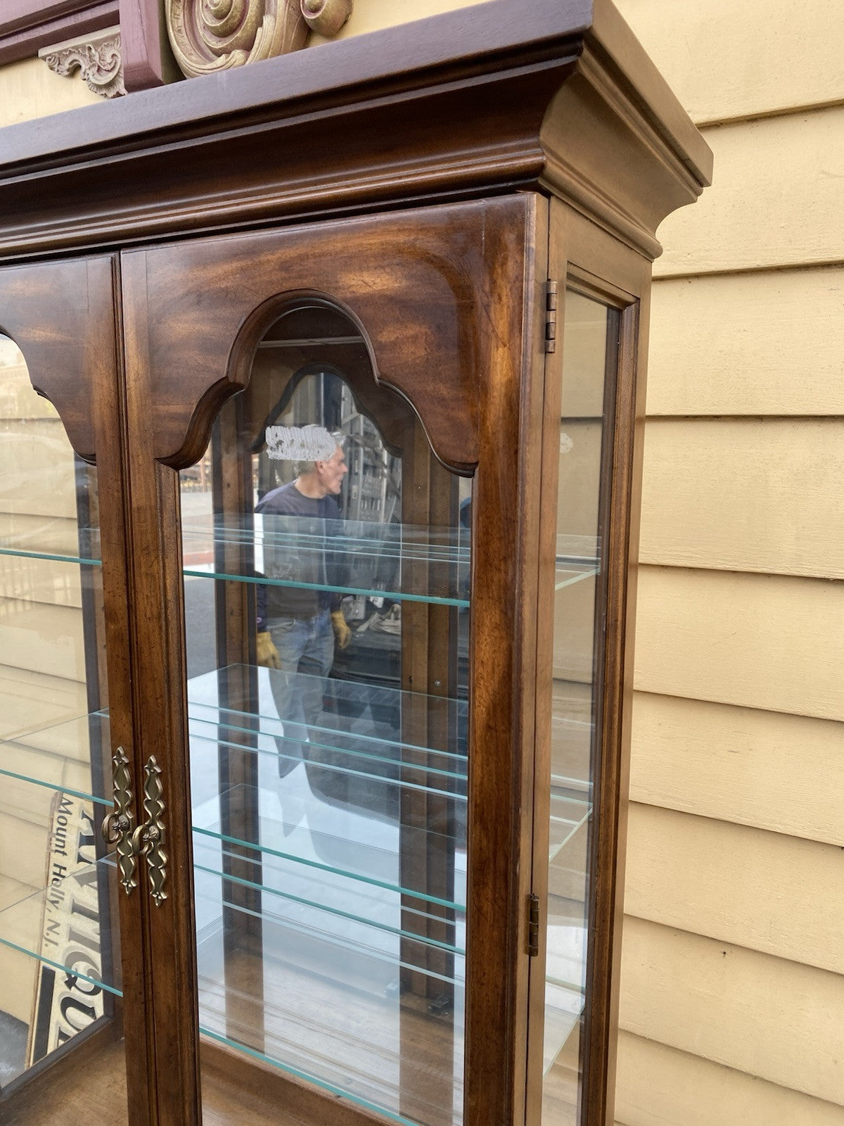 66438 Maple American Drew  Curio China Cabinet