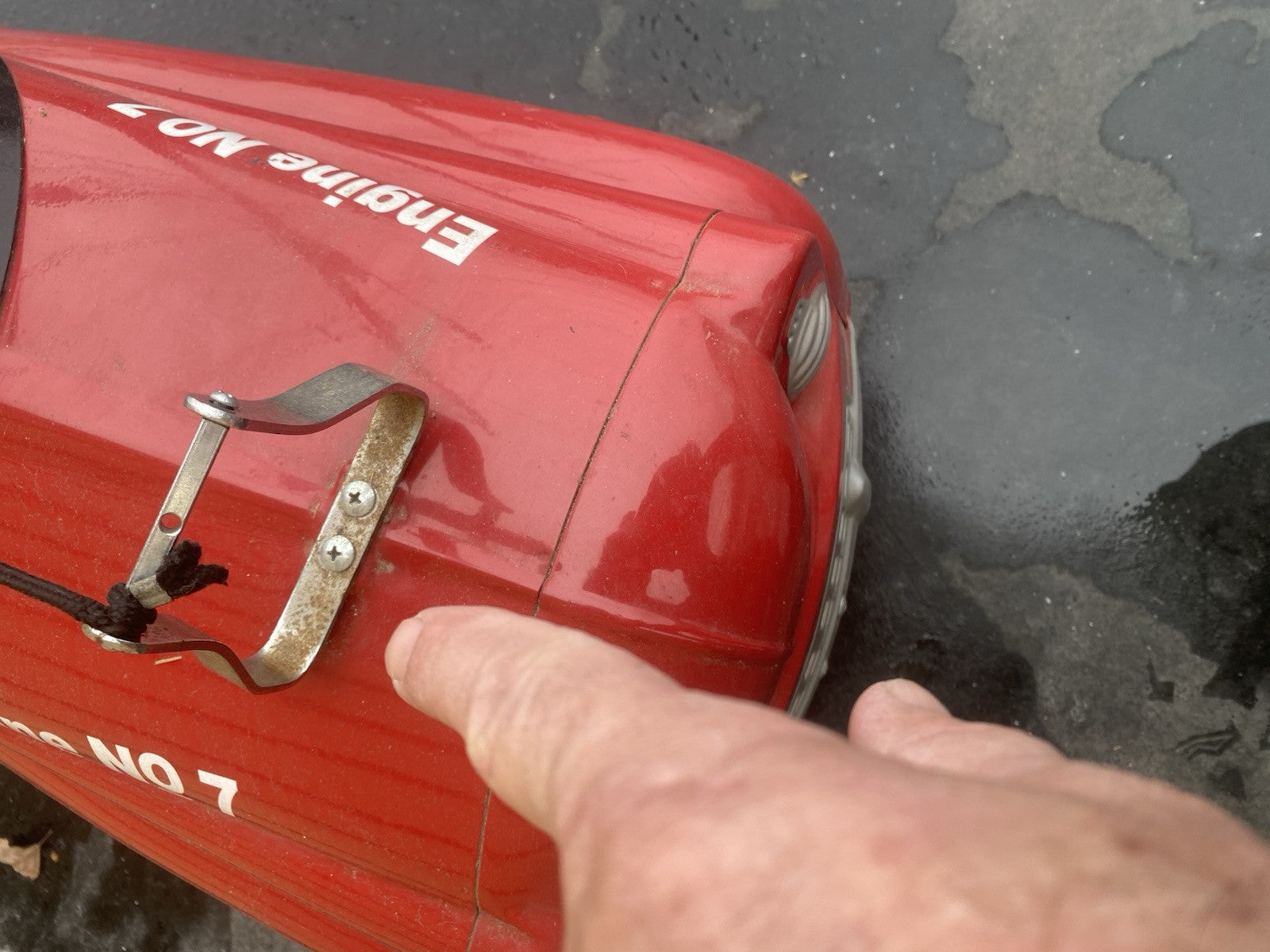 66447    Pedal Car Fire Truck Firetruck Fire and Rescue