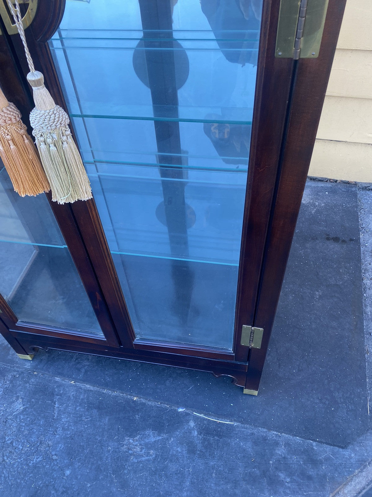 66385 American Furniture Oriental  Curio China Cabinet