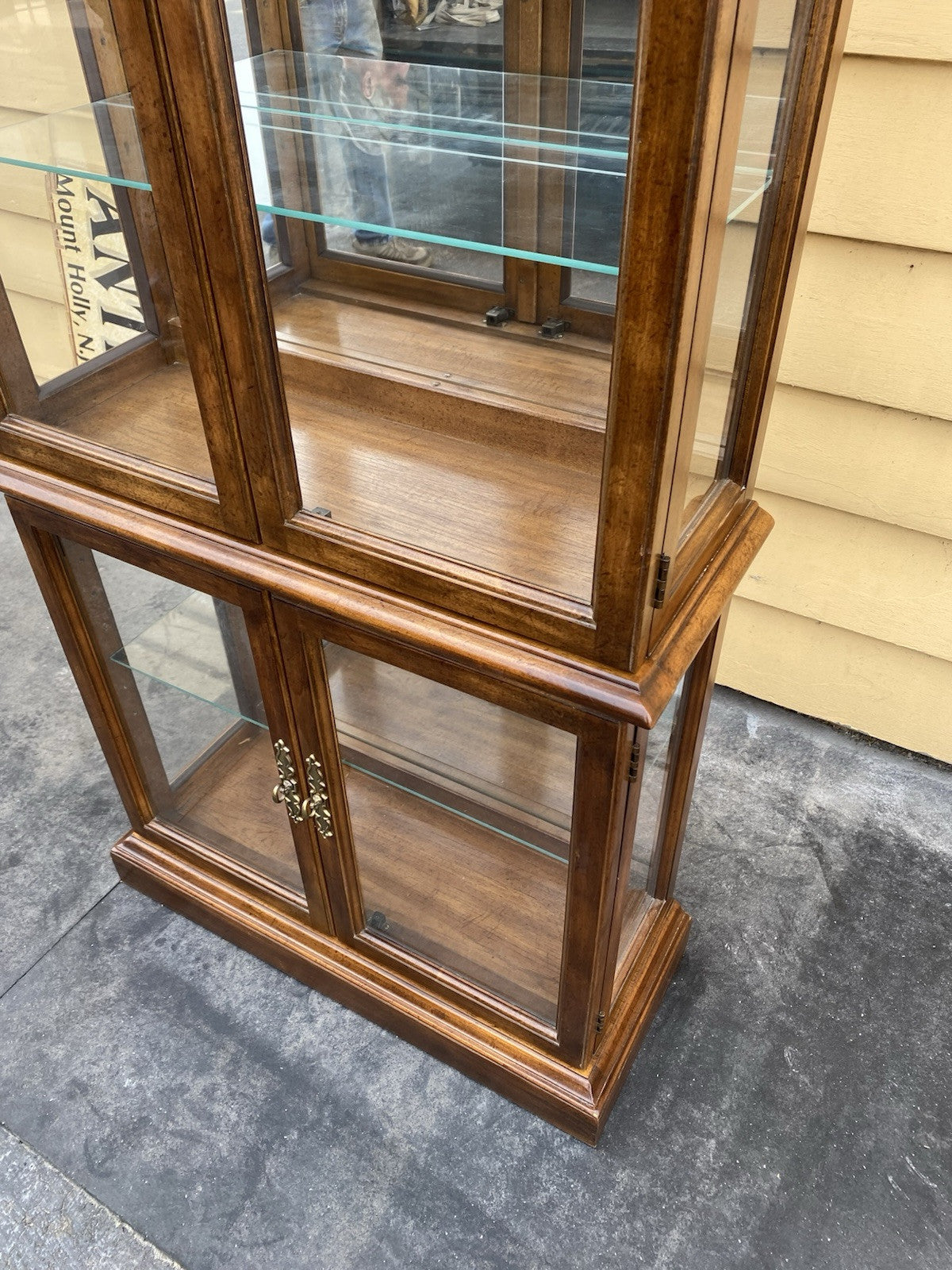 66438 Maple American Drew  Curio China Cabinet