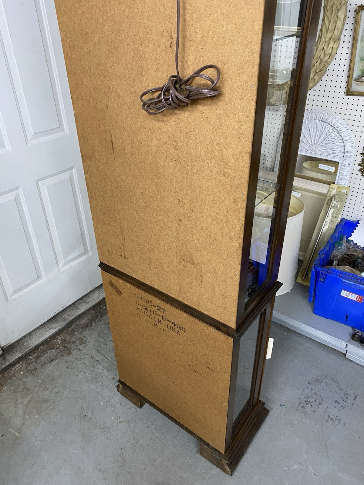 64445 Maple Curio China Cabinet