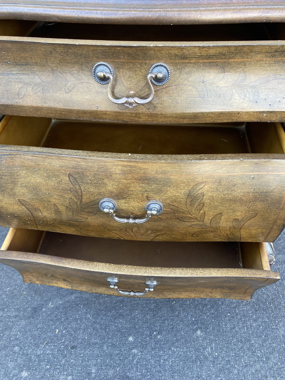 66319  Bombay Nightstand End Table Stand