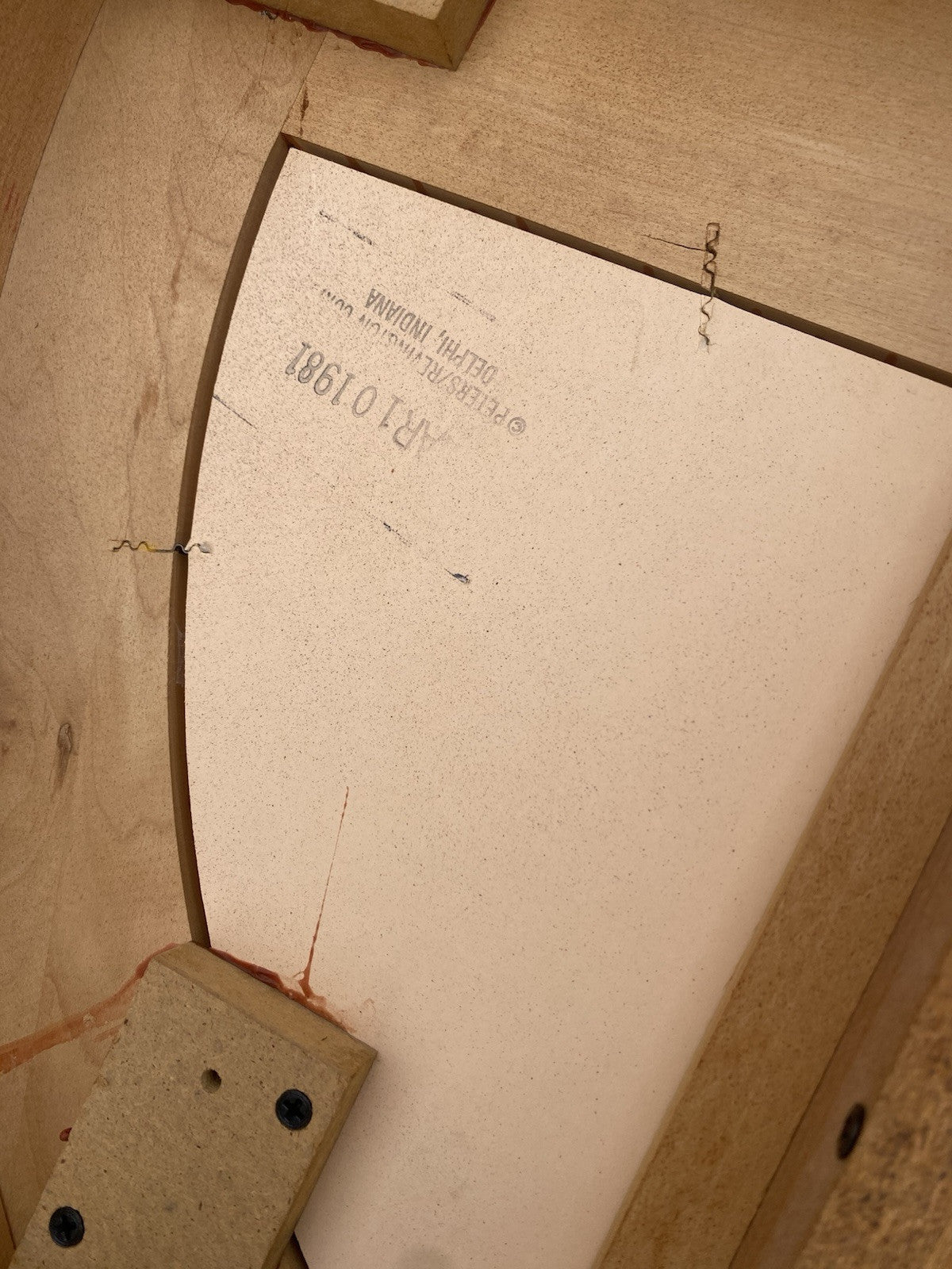 66431   Modern 1/2 Round Console Table Stand